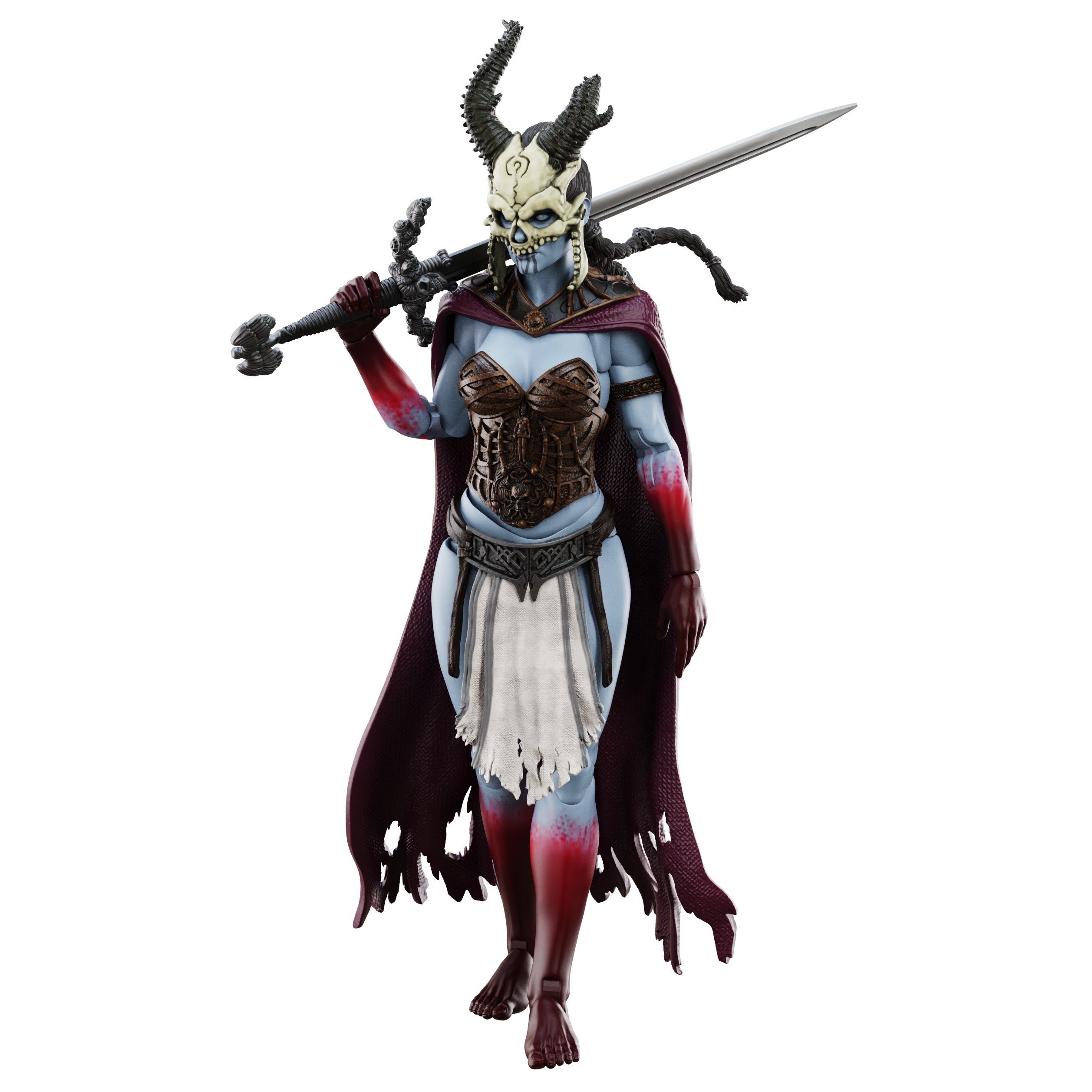 Court of the Dead 1:12th Scale Action Figure | Kier: Death’s Warbringer