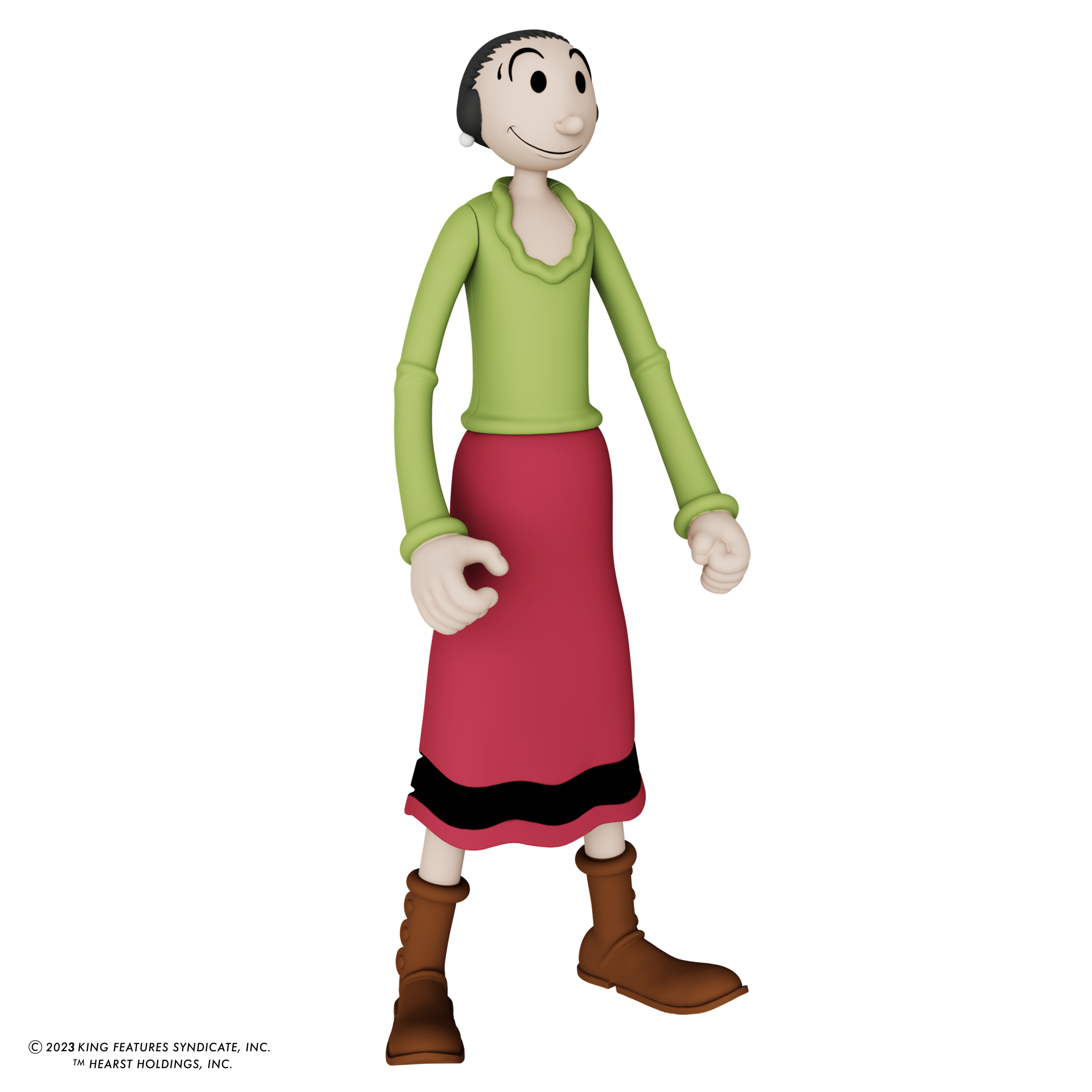 Power Stars Action Figure: Olive Oyl