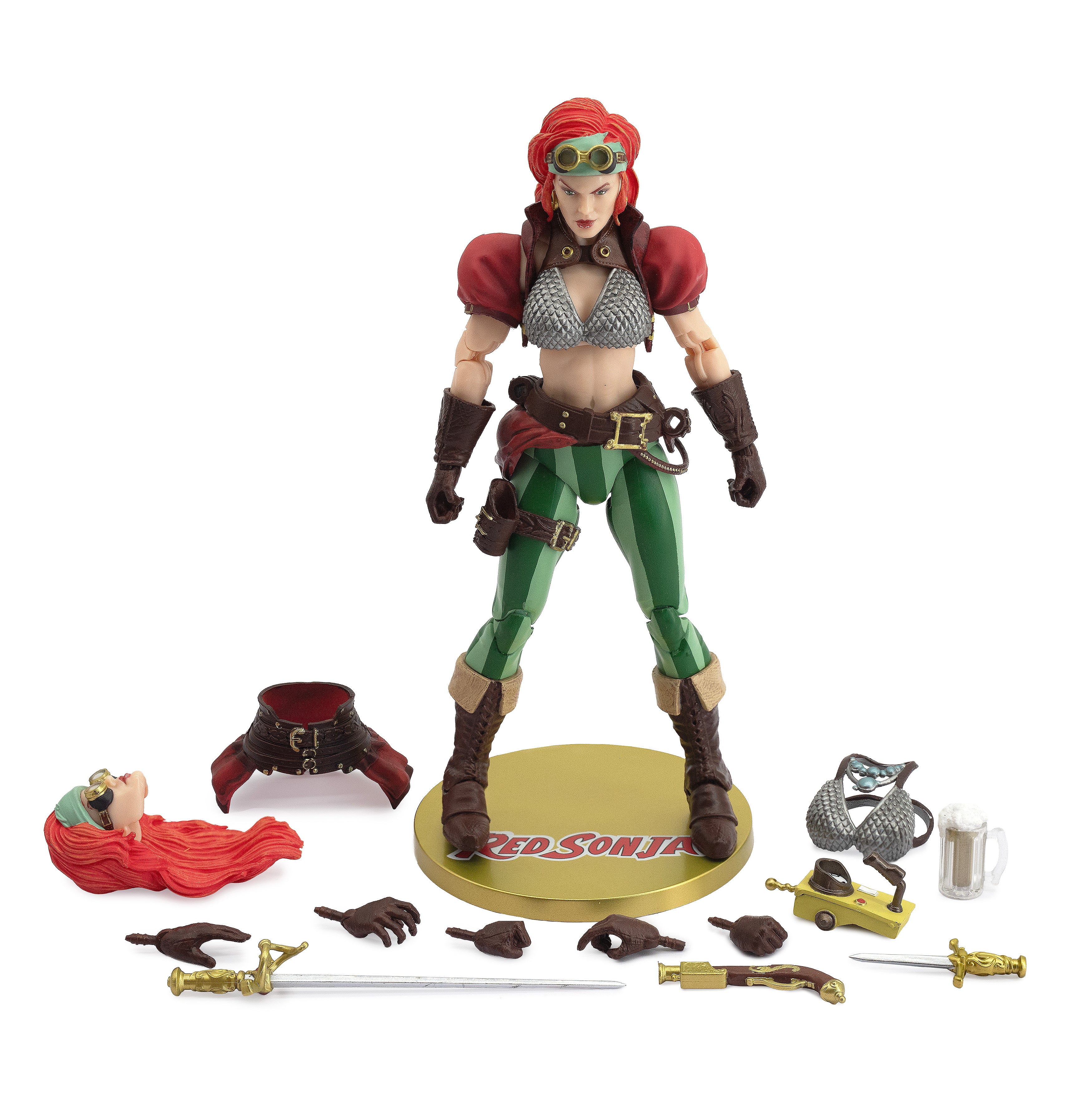 Red Sonja: Steampunk Legend 1:12 Scale Epic H.A.C.K.S. Action Figure