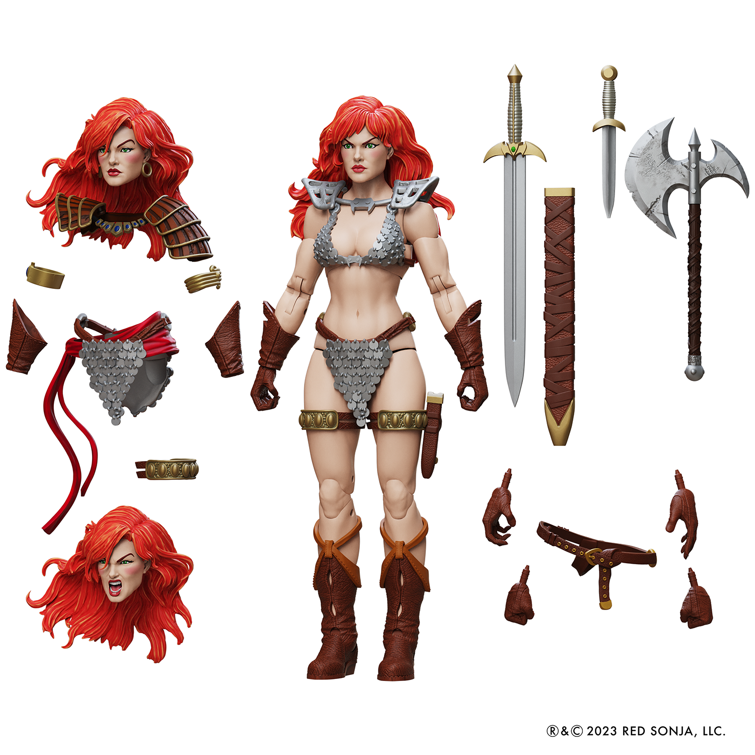 Red Sonja 1:12 Scale Epic H.A.C.K.S. Action Figure