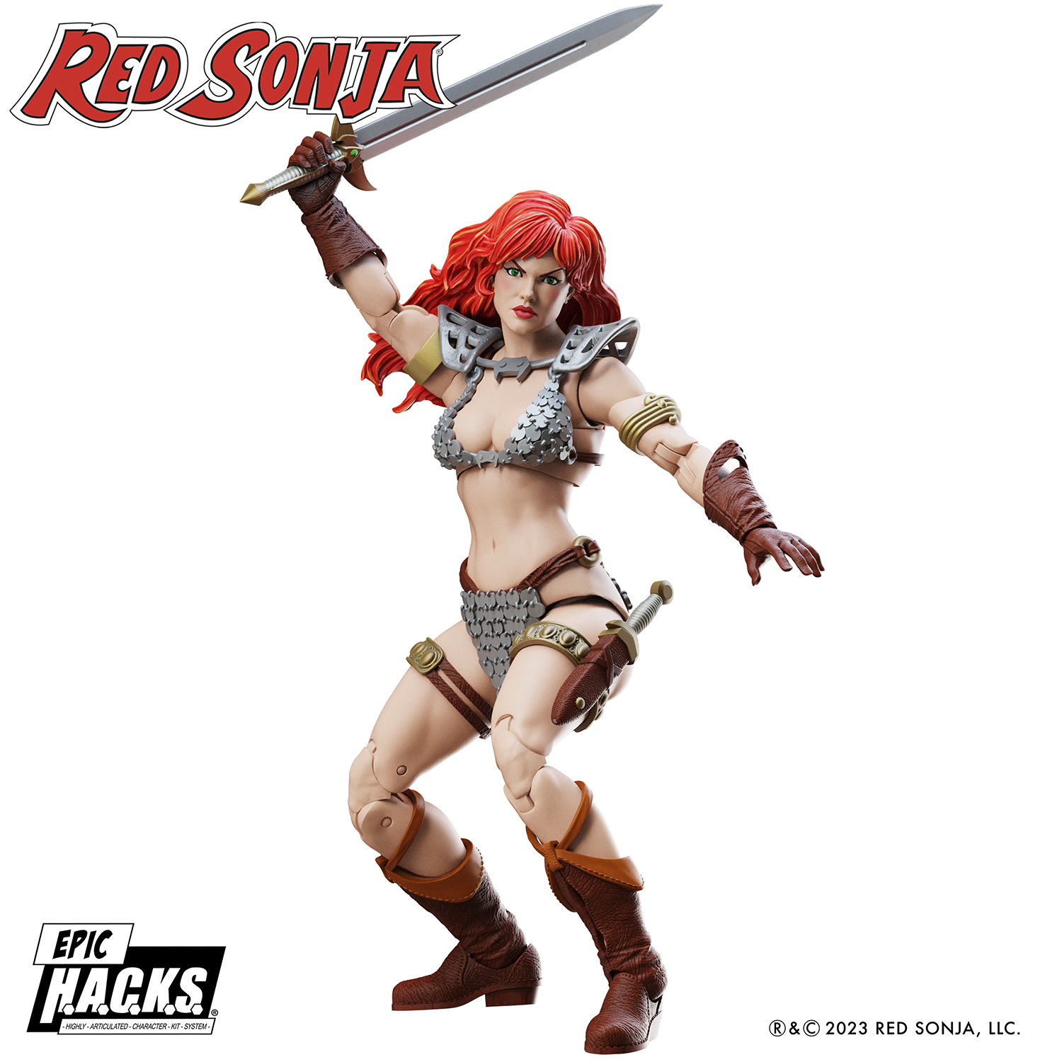 Red Sonja 1:12 Scale Epic H.A.C.K.S. Action Figure