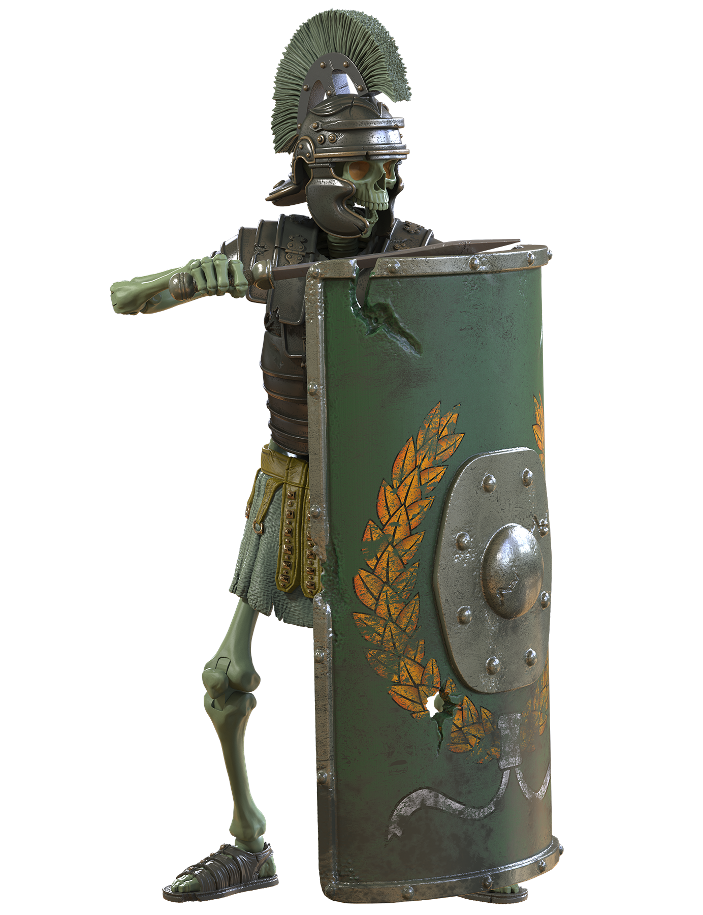 Epic H.A.C.K.S. Action Figure: Eterno Guardian Skeleton