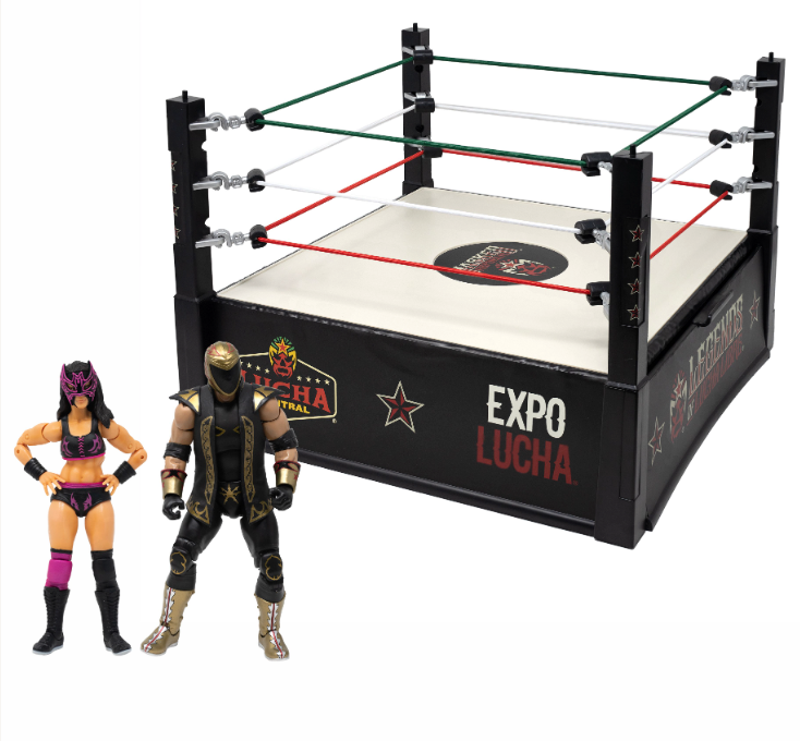 Legends of Lucha Libre Ring - Action Figure Playset
