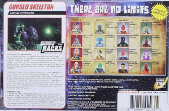 Vitruvian H.A.C.K.S. Action Figure: Cursed Skeleton