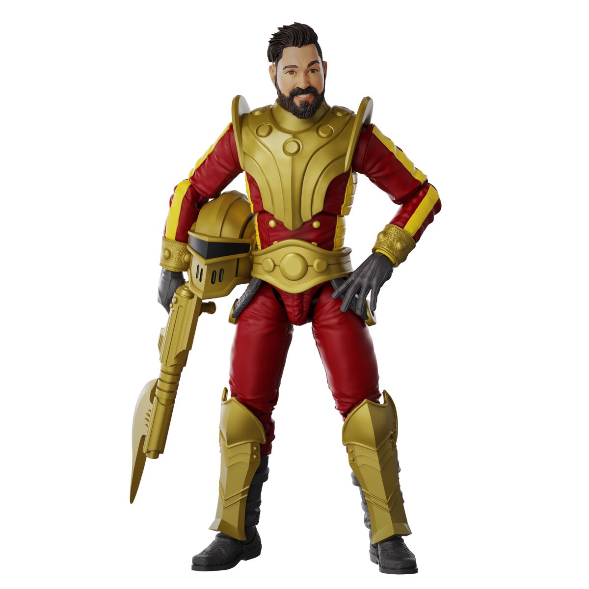 Hero H.A.C.K.S. Core Wave 1 Action Figure - Stellar Guard: Cosmic Defender of Accord