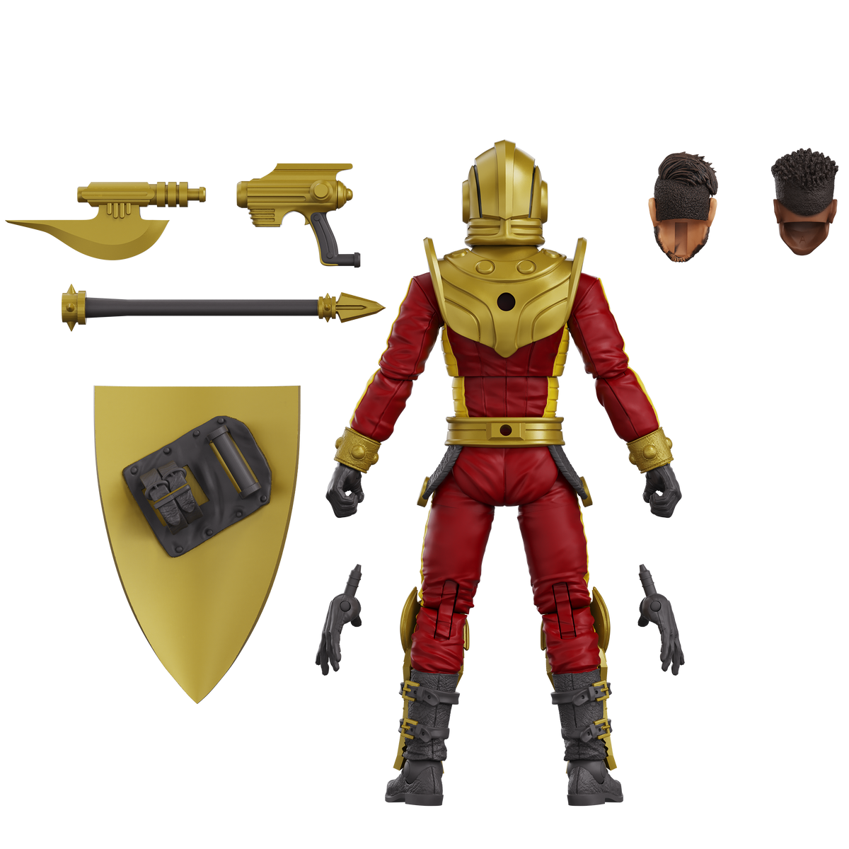 Hero H.A.C.K.S. Core Wave 1 Action Figure - Stellar Guard: Cosmic Defender of Accord