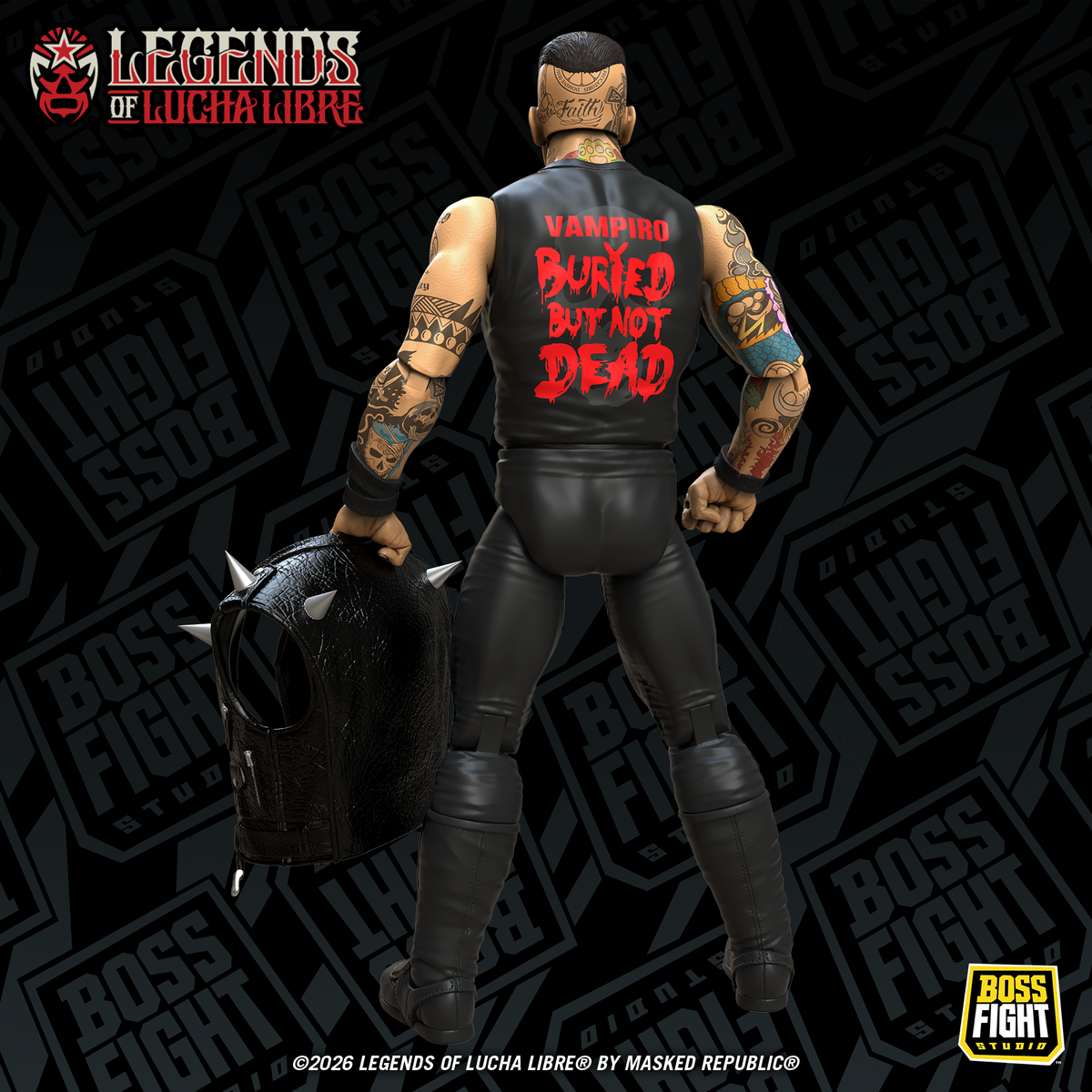 Legends of Lucha Libre Fanaticos : Vampiro Coffin Box Resurrected