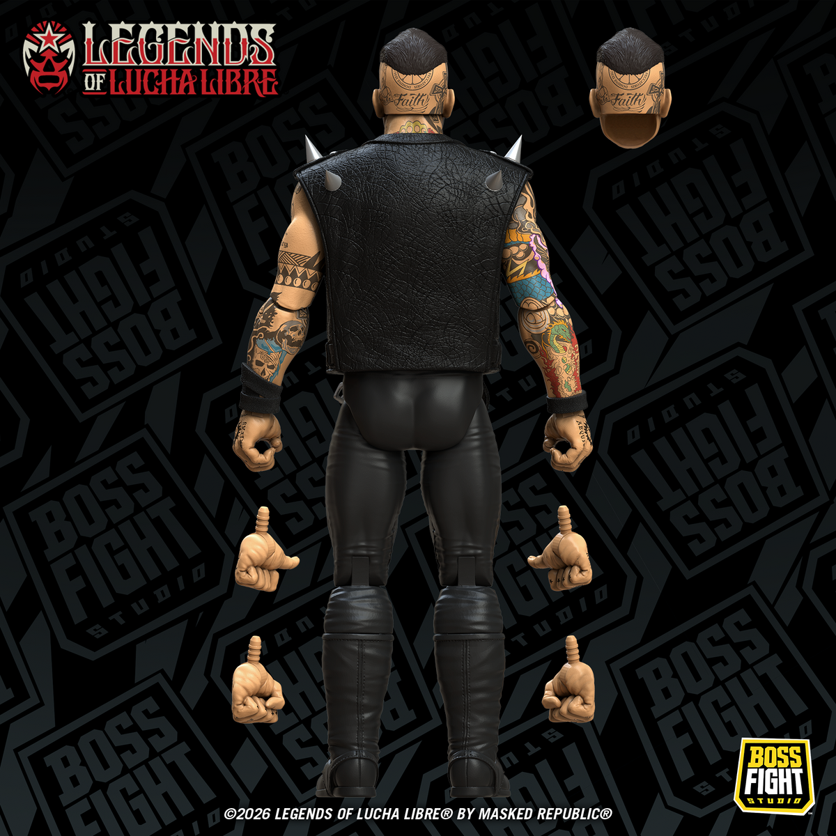 Legends of Lucha Libre Fanaticos : Vampiro Coffin Box Resurrected