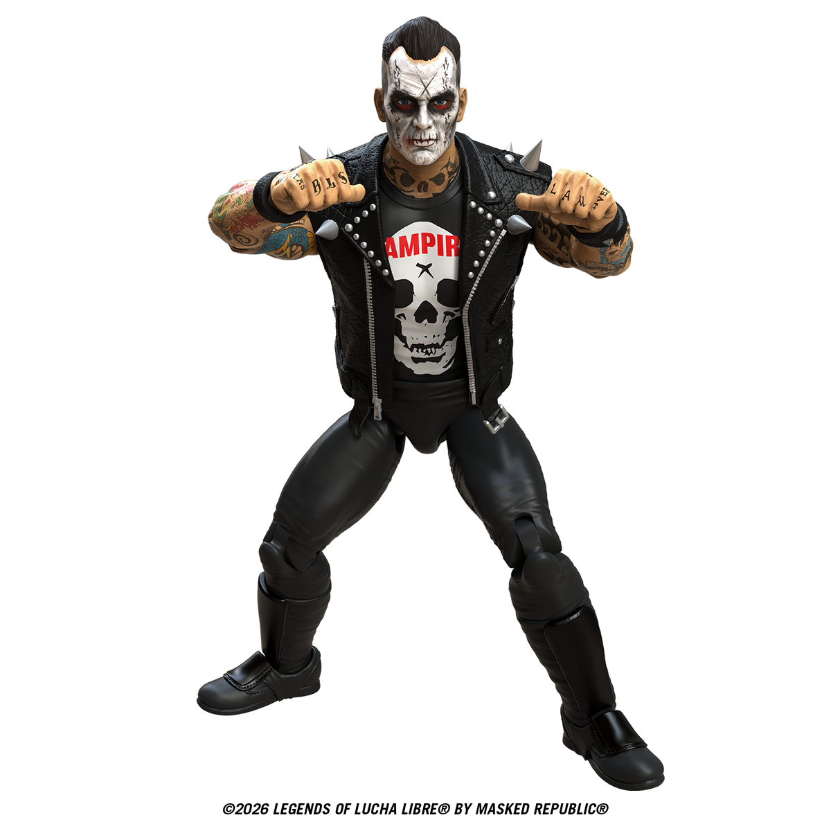 Legends of Lucha Libre Fanaticos : Vampiro Coffin Box Resurrected