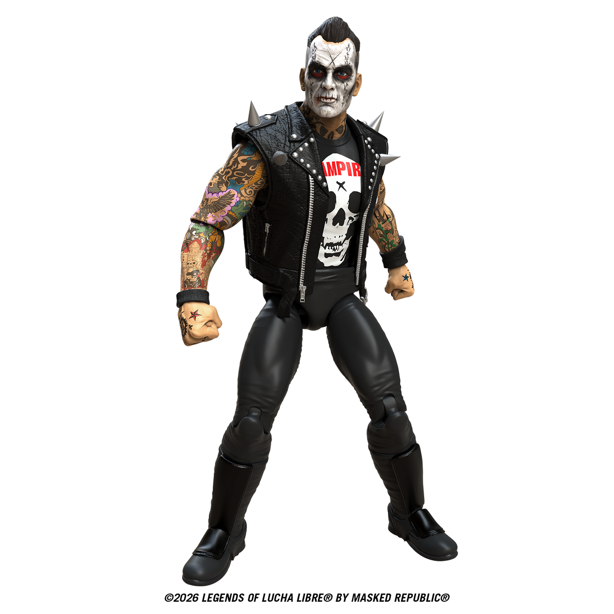Legends of Lucha Libre Fanaticos : Vampiro Coffin Box Resurrected