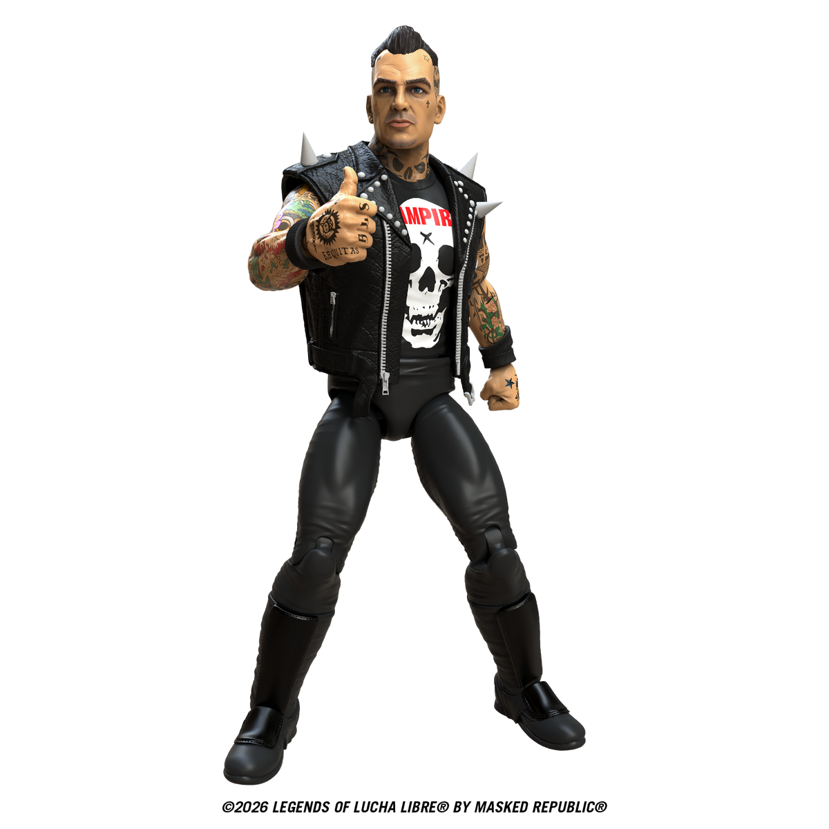 Legends of Lucha Libre Fanaticos : Vampiro Coffin Box Resurrected