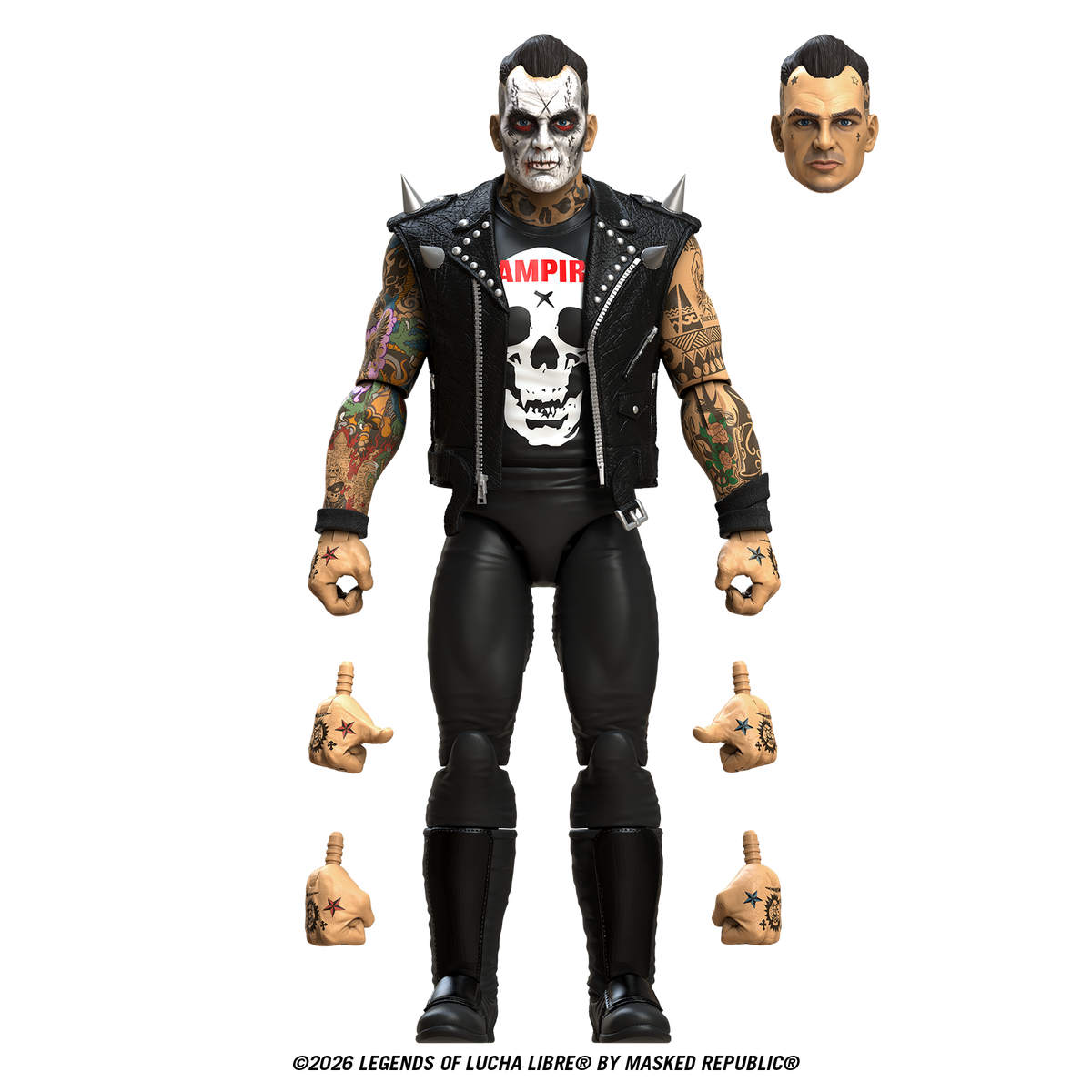 Legends of Lucha Libre Fanaticos : Vampiro Coffin Box Resurrected