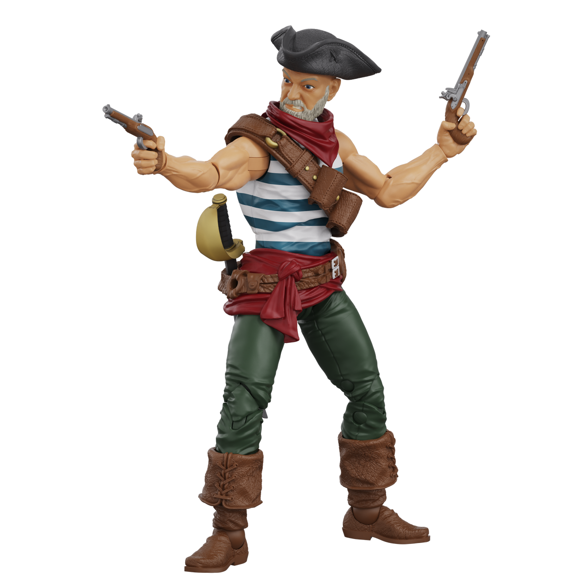 Hero H.A.C.K.S. Core Wave 1 Action Figure - Daniel Wright: Pirate Quartermaster