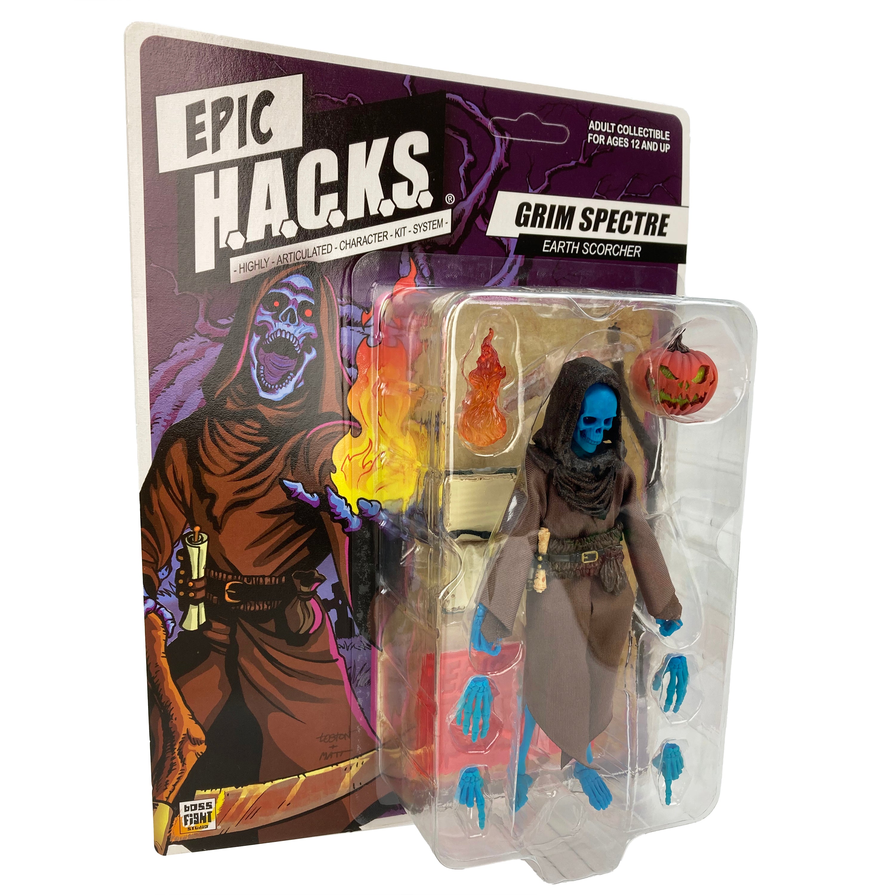 EPIC H.A.C.K.S. Action Figure: Grim Spectre Skeleton