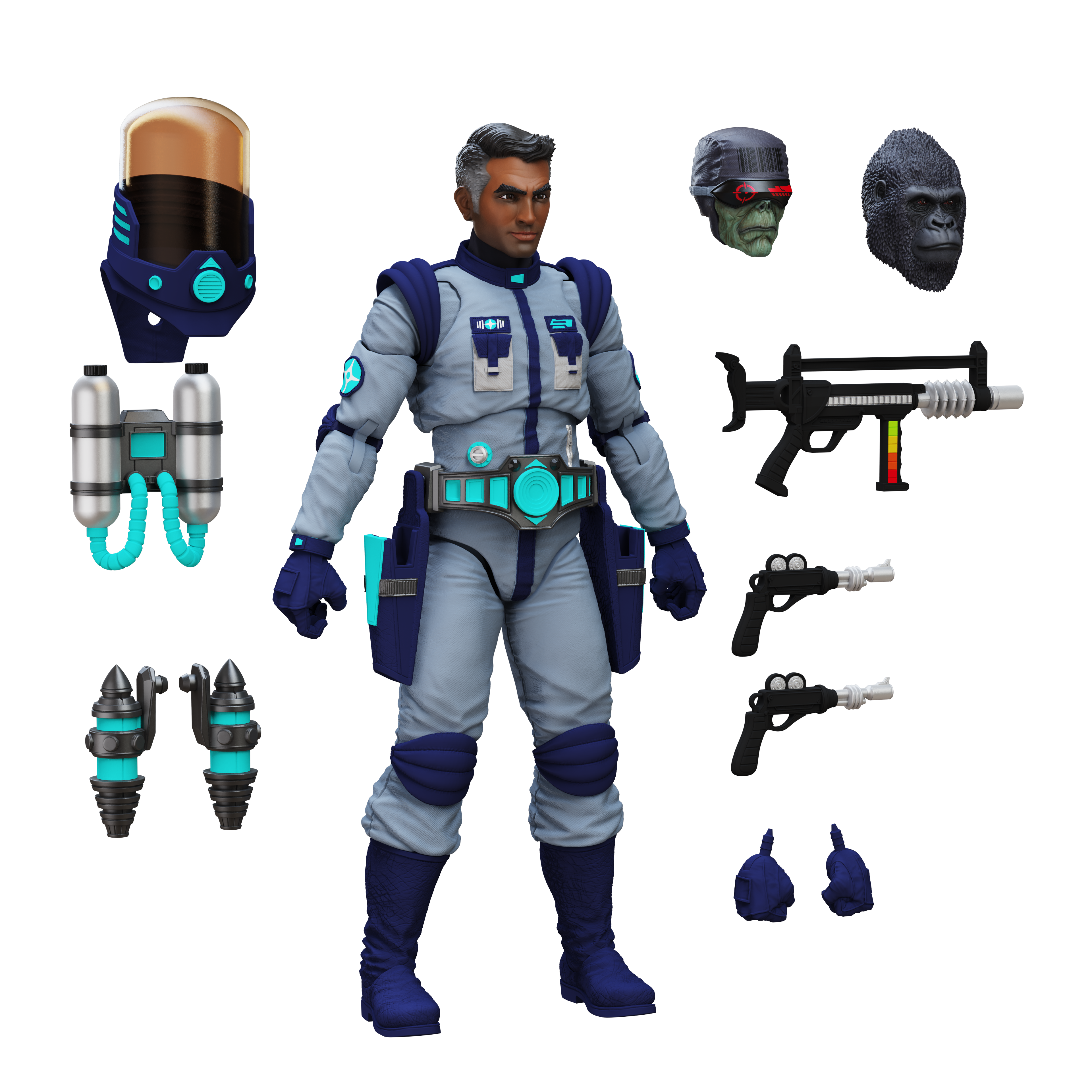 Epic H.A.C.K.S. Core 1:12 Scale Wave 2 Action Figure | Rand Arora: Gamma Squad Leader