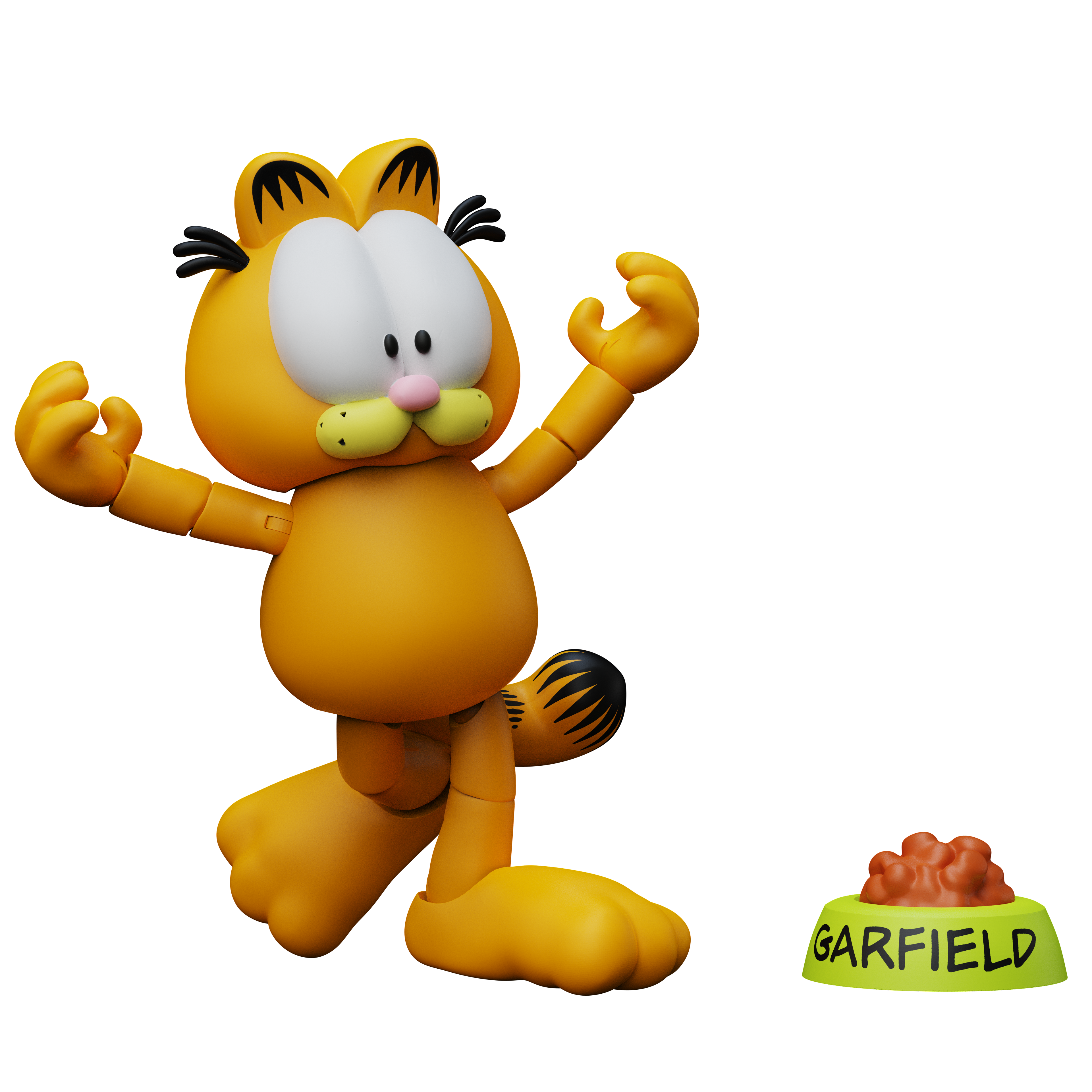 Garfield Action Figure | Garfield V.2