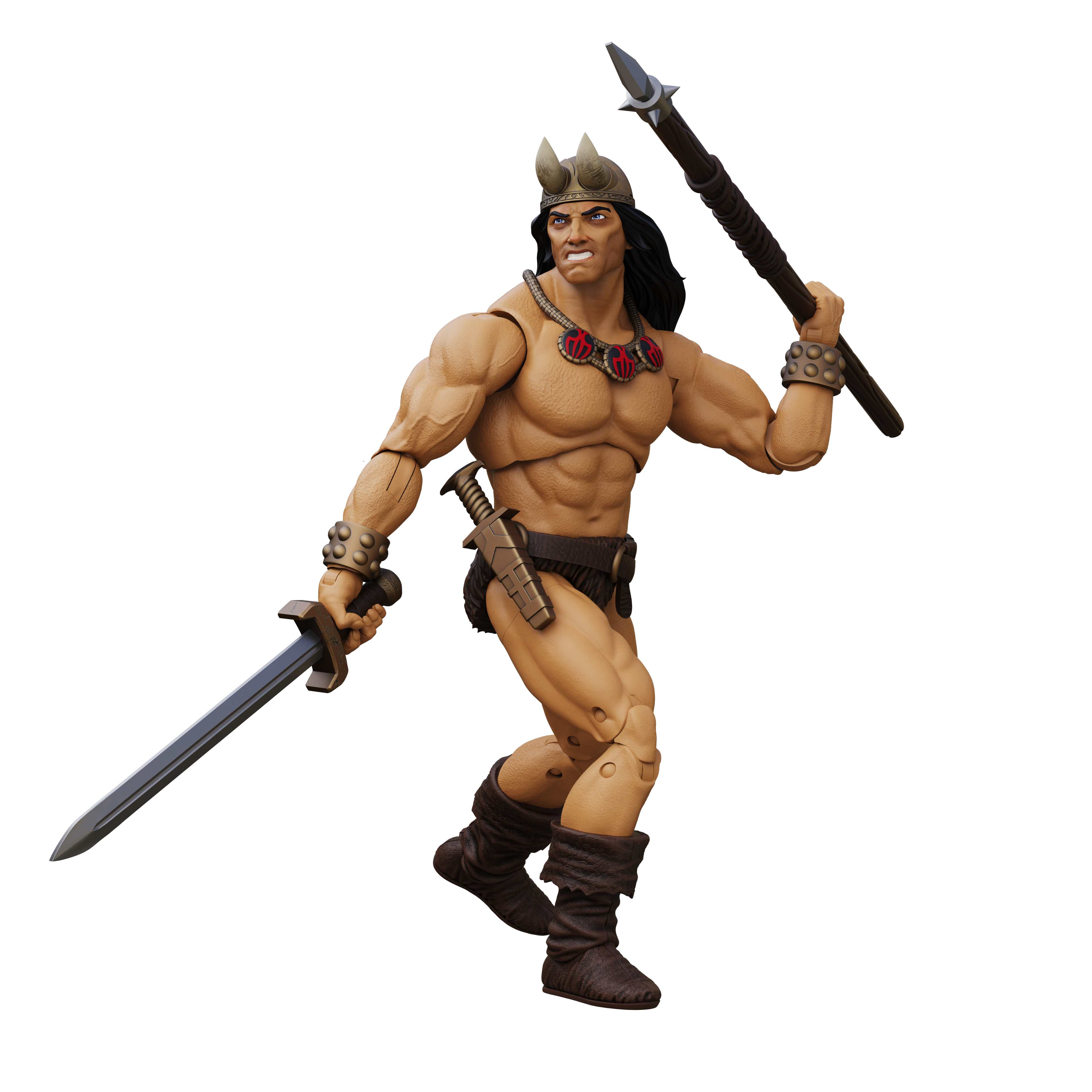 Conan the Barbarian 1:18 Scale Hero H.A.C.K.S. Action Figure