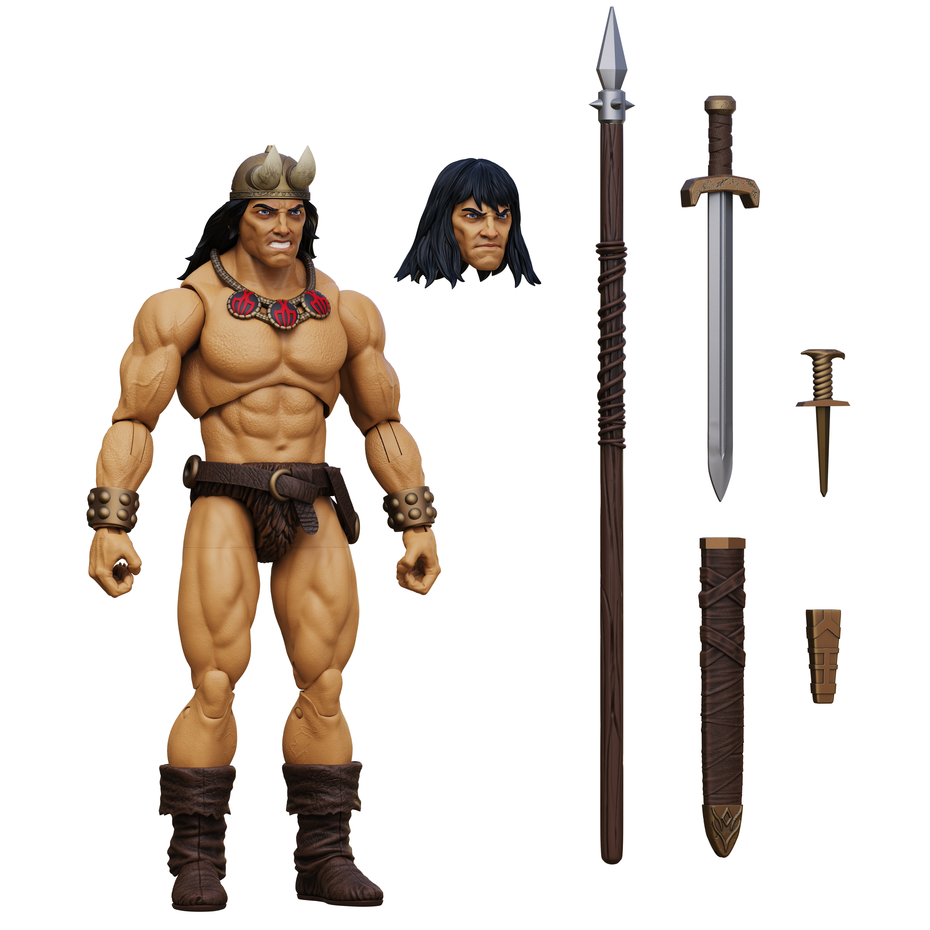 Conan the Barbarian 1:18 Scale Hero H.A.C.K.S. Action Figure