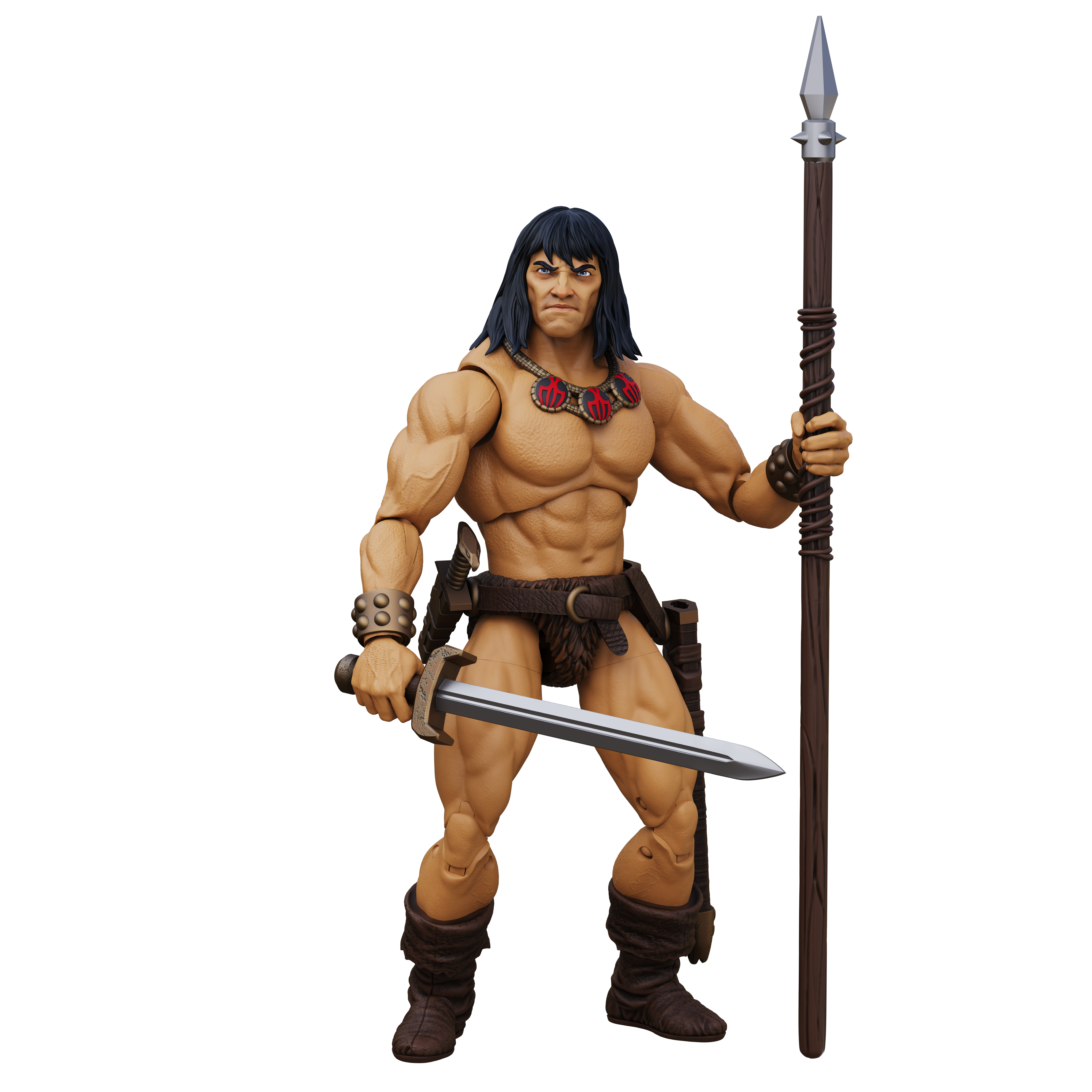 Conan the Barbarian 1:18 Scale Hero H.A.C.K.S. Action Figure