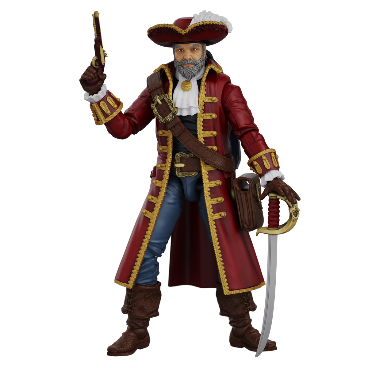 Hero H.A.C.K.S. Core Wave 1 Action Figure - John Bradford: Captain of the Temporal Voyager