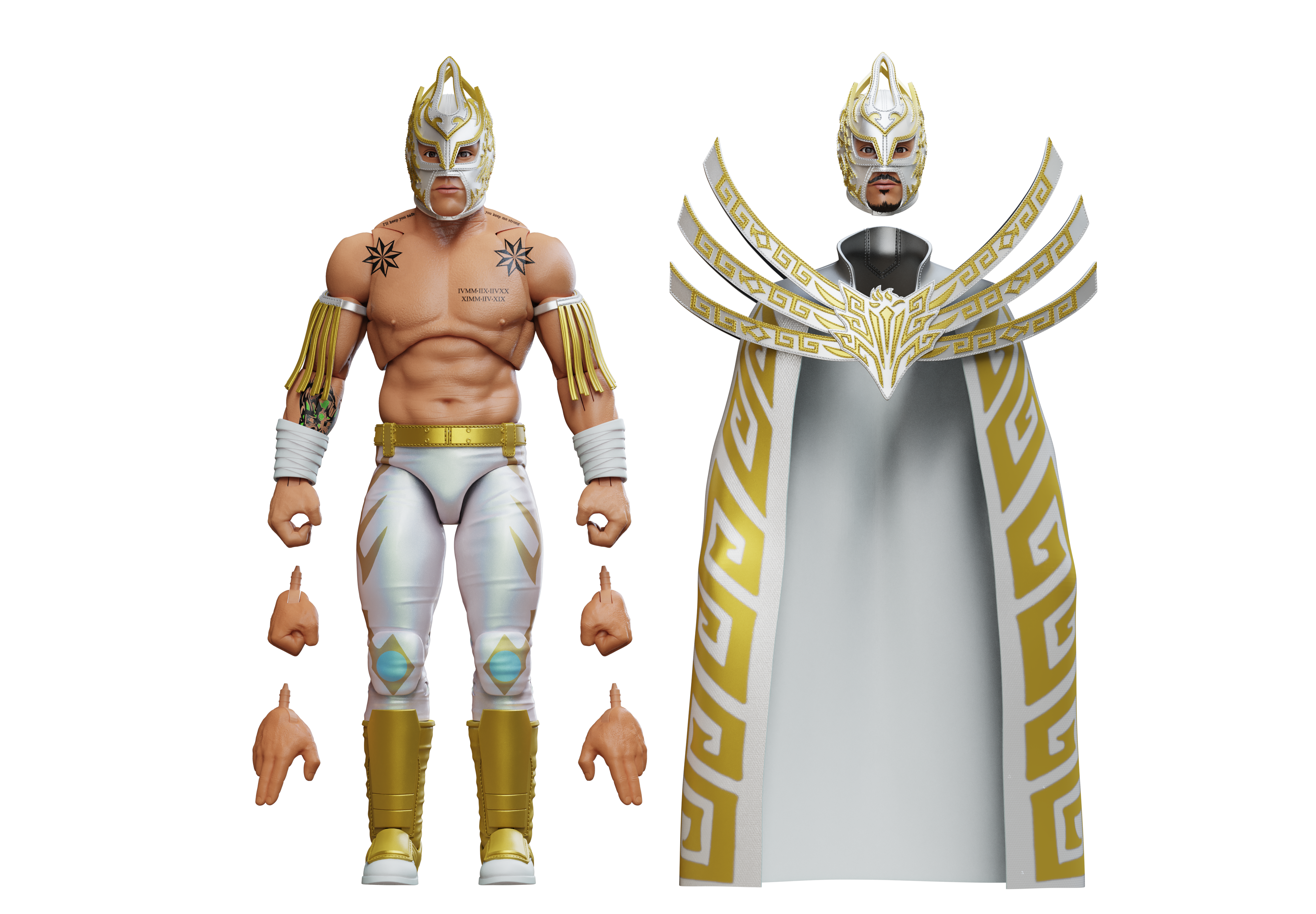 Legends of Lucha Libre Premium Action Figure: Laredo Kid