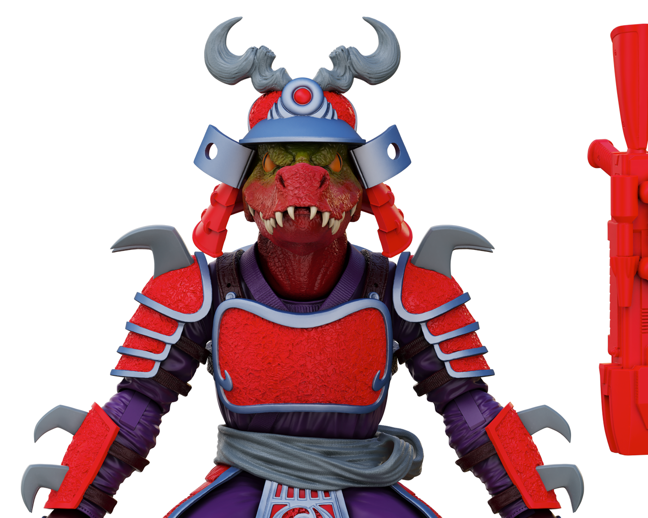 Saurozoic Warriors Action Figure: Sokudo Legion Raptor / Samurai