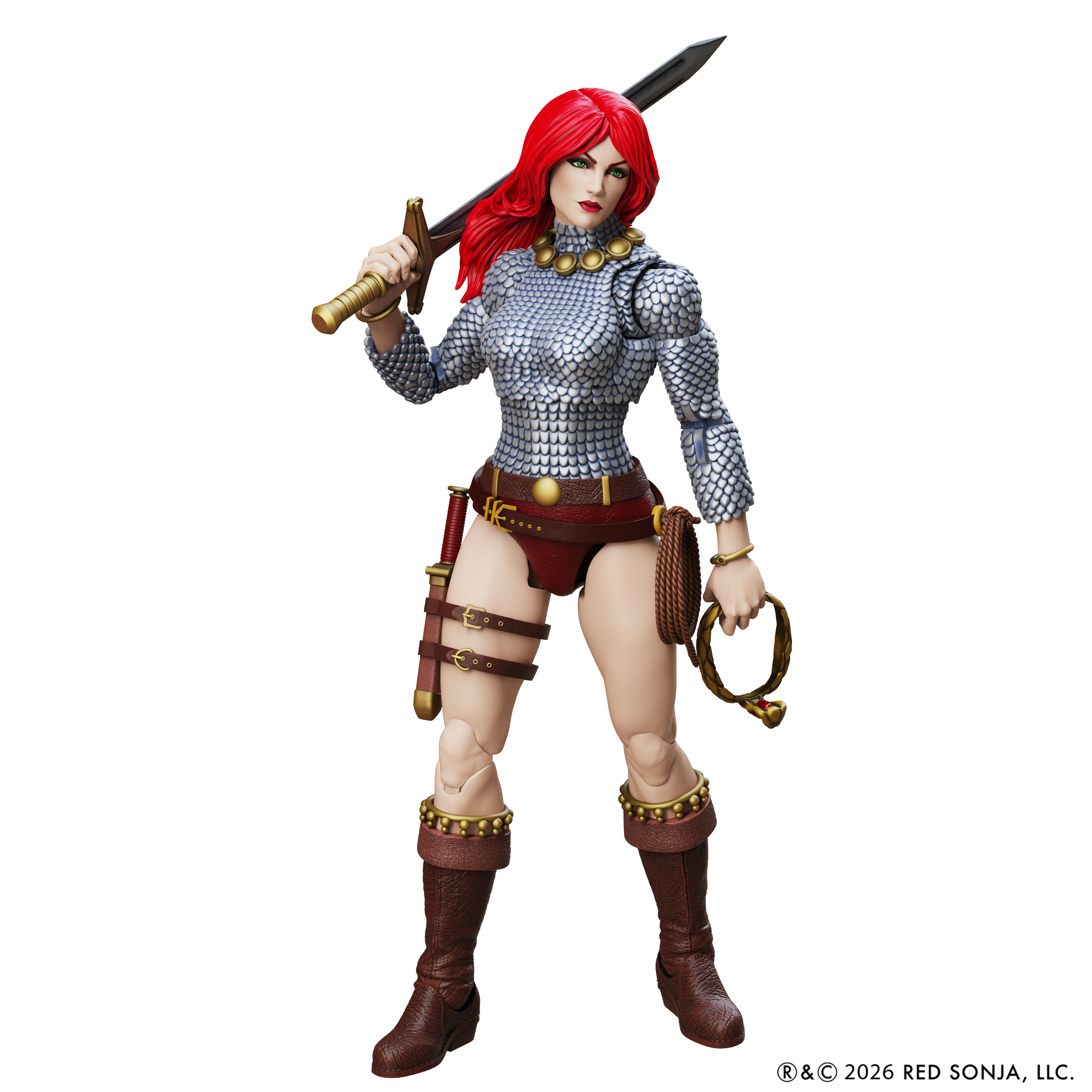 Red Sonja: Immortal Red Sonja 1:12 Scale Epic H.A.C.K.S. Action Figure