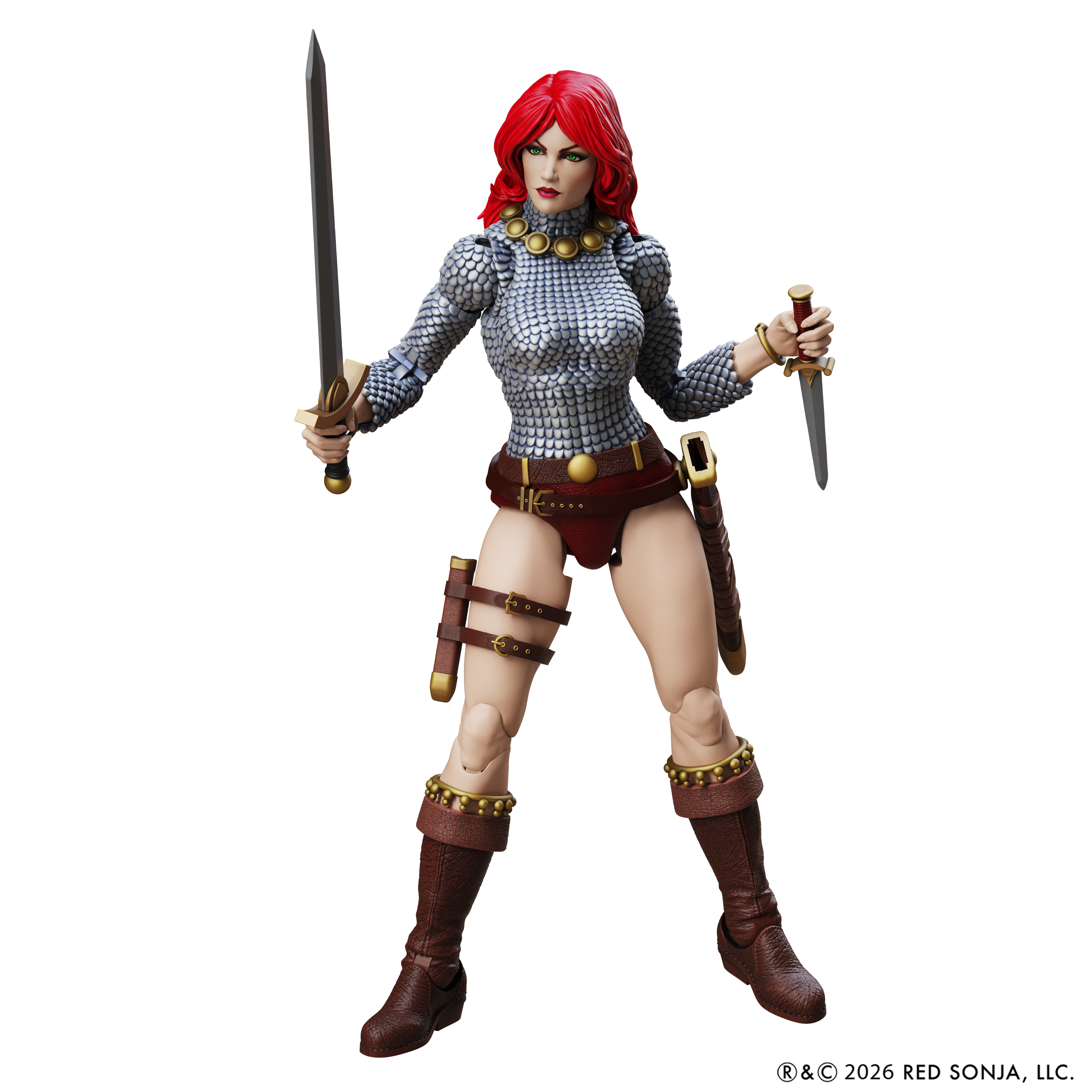 Red Sonja: Immortal Red Sonja 1:12 Scale Epic H.A.C.K.S. Action Figure