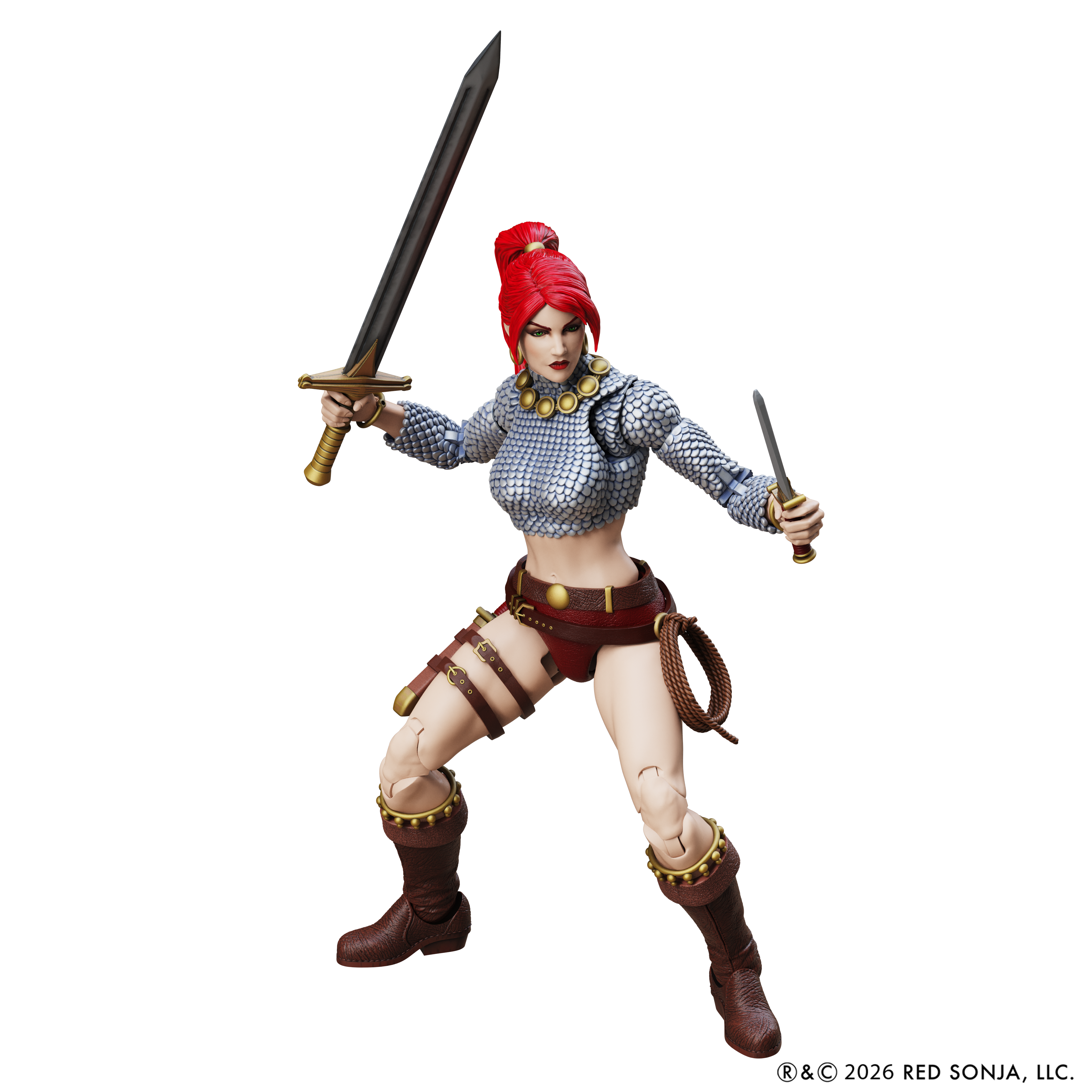 Red Sonja: Immortal Red Sonja 1:12 Scale Epic H.A.C.K.S. Action Figure