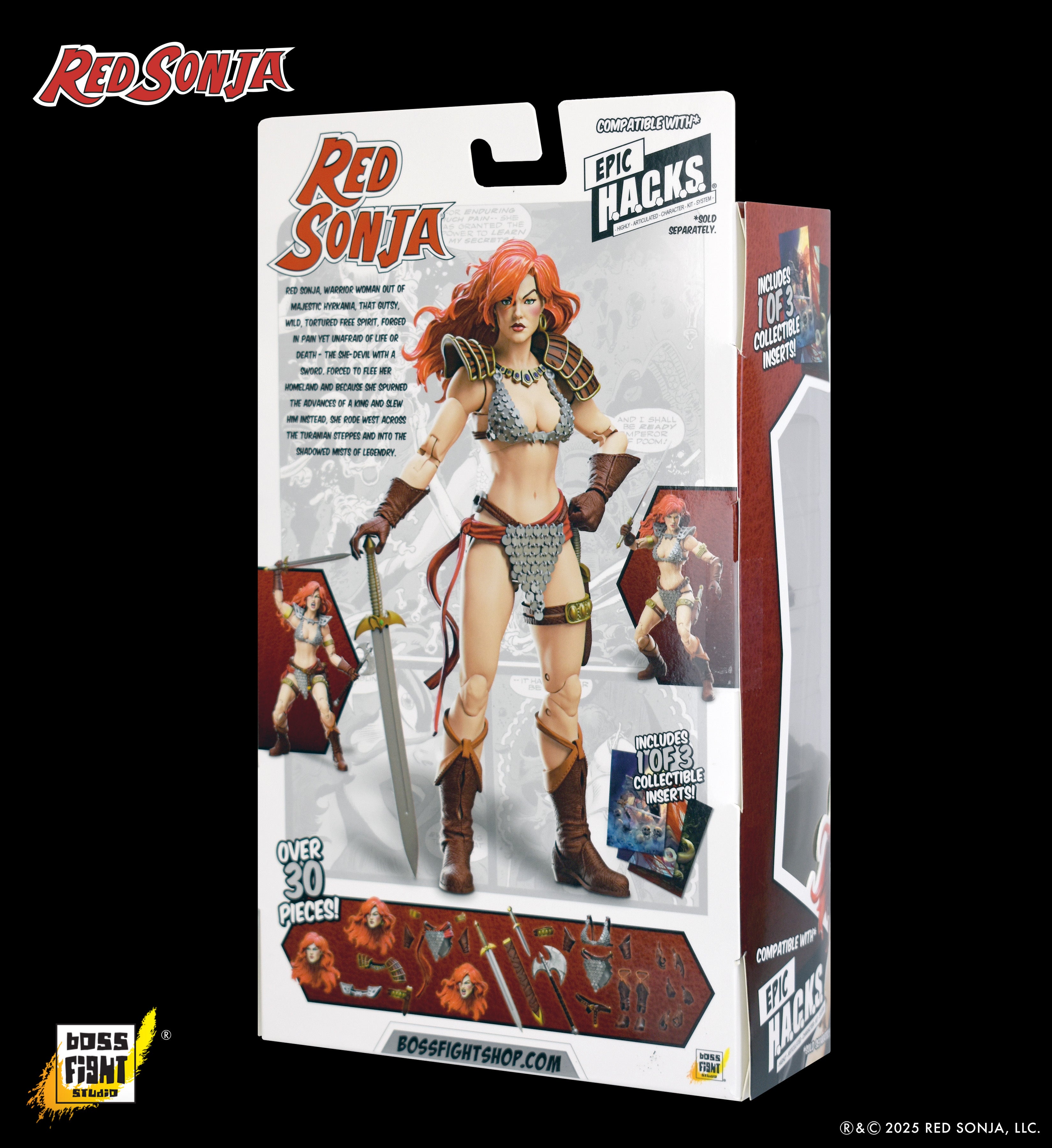 Red Sonja 1:12 Scale Epic H.A.C.K.S. Action Figure