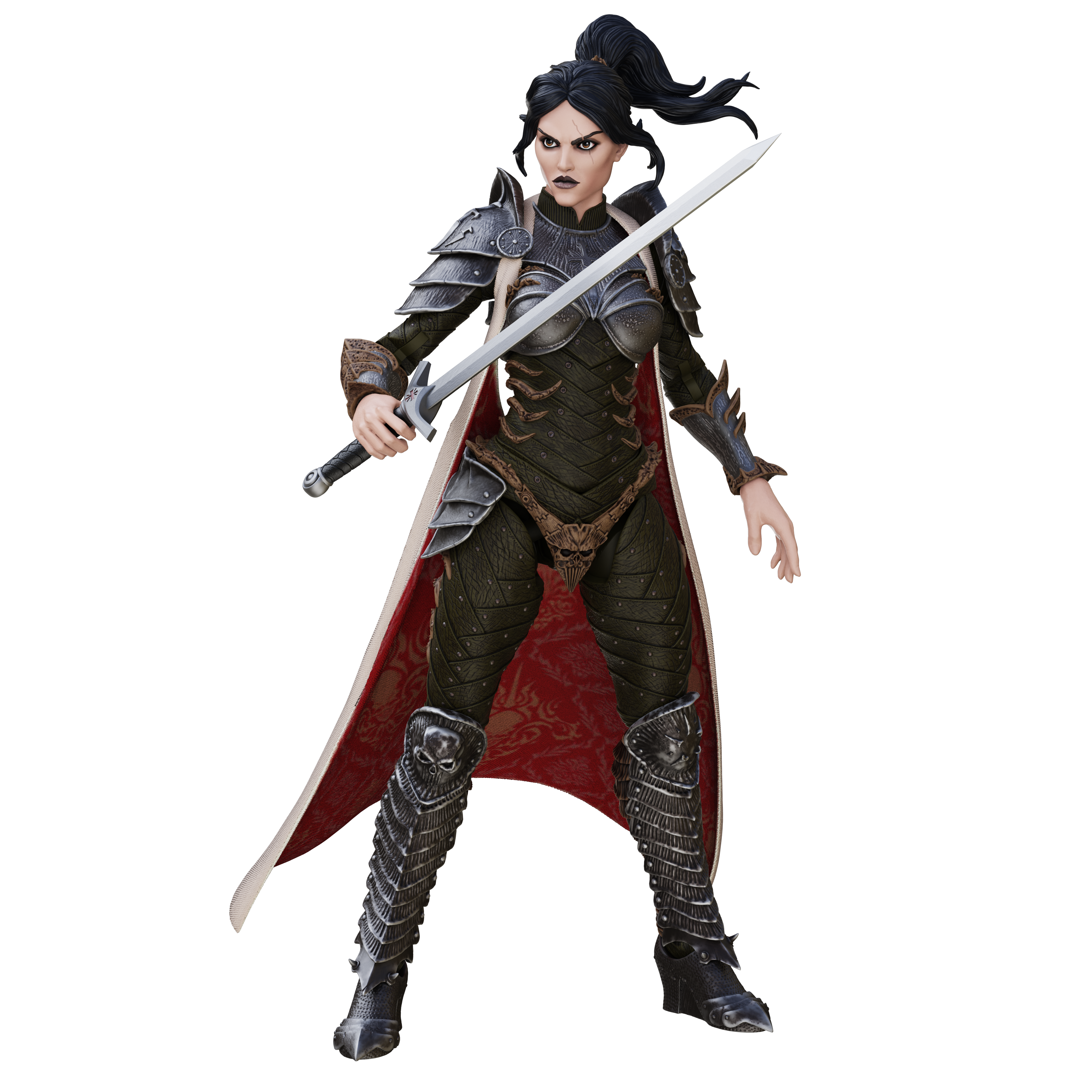 Court of the Dead 1:12th Scale Action Figure | Shard: Mortal Trespasser