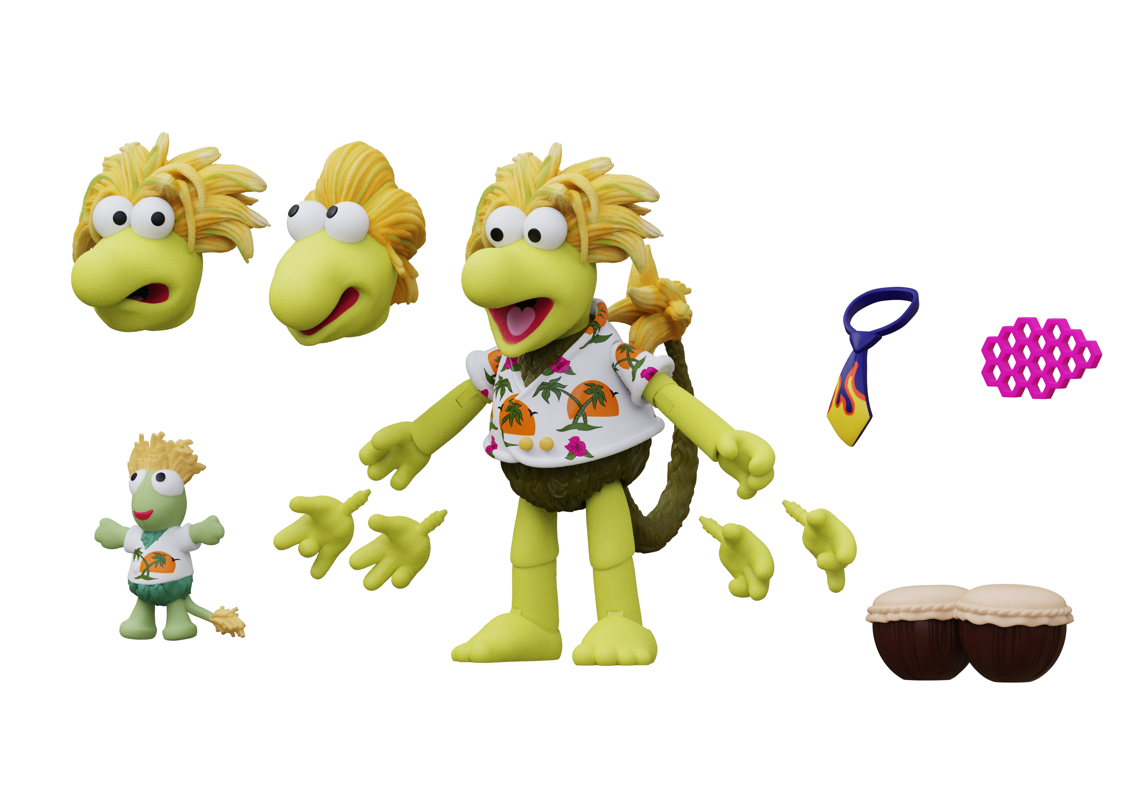Fraggle Rock Deluxe Action Figure: Wembley