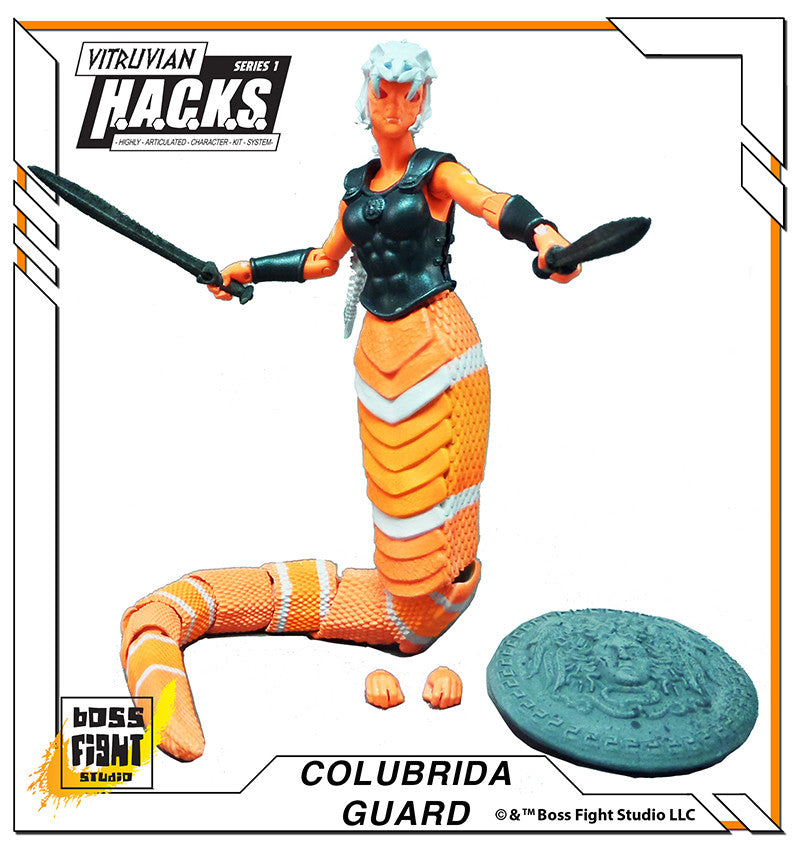 Vitruvian H.A.C.K.S. Action Figure: Colubrida Guard Gorgon