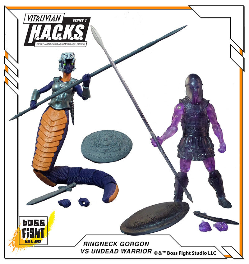 Vitruvian H.A.C.K.S. Action Figure: Eternal Struggle 2-PACK
