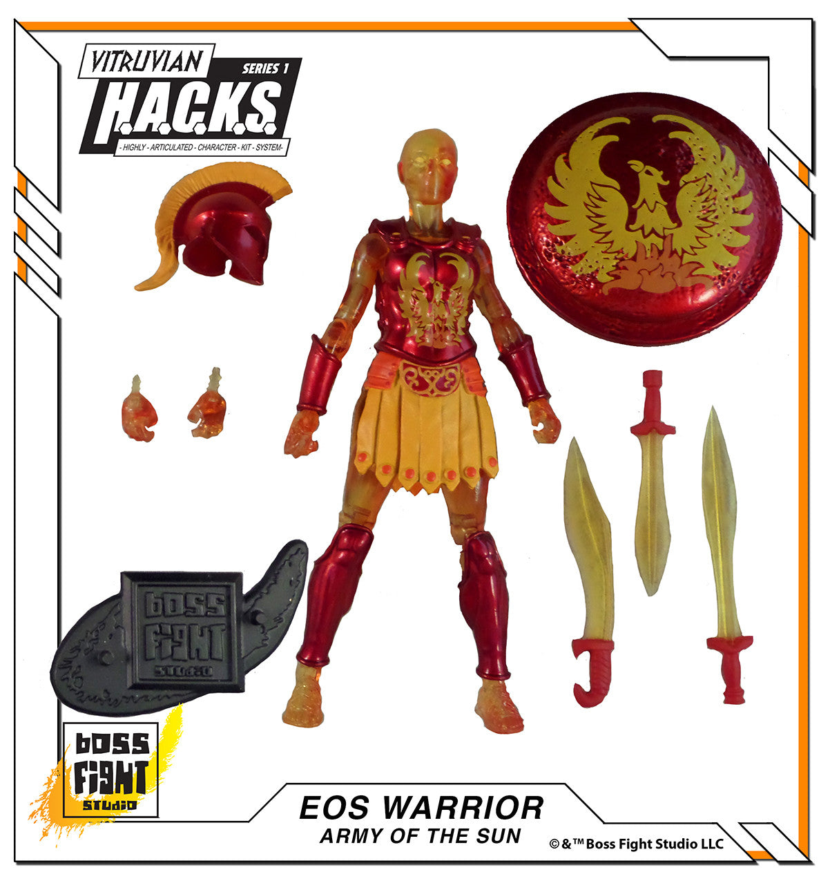 Vitruvian H.A.C.K.S. Action Figure: Eos Warrior