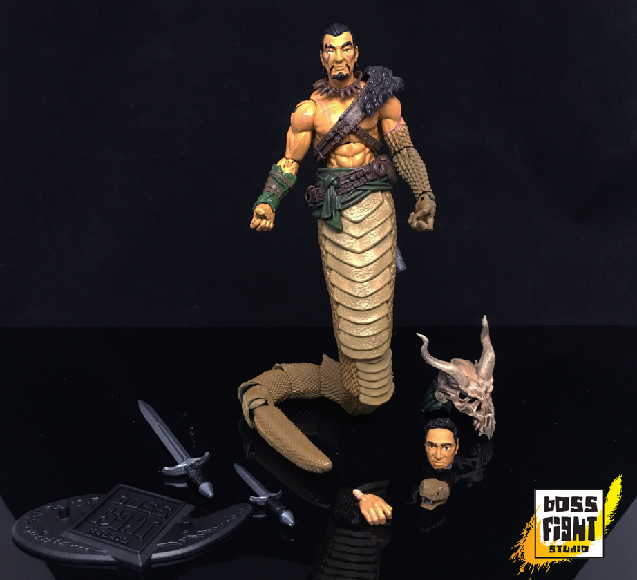 Vitruvian H.A.C.K.S. Action Figure: Naga