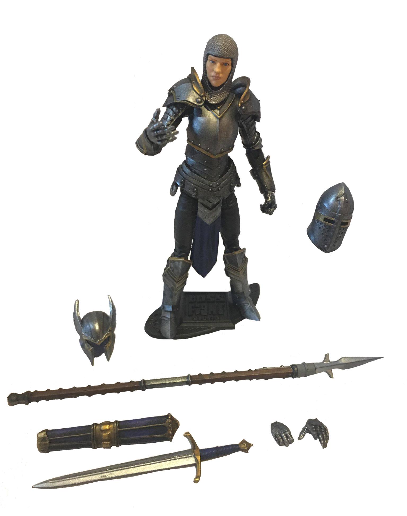 Vitruvian H.A.C.K.S. Action Figure: Female Knight of Accord
