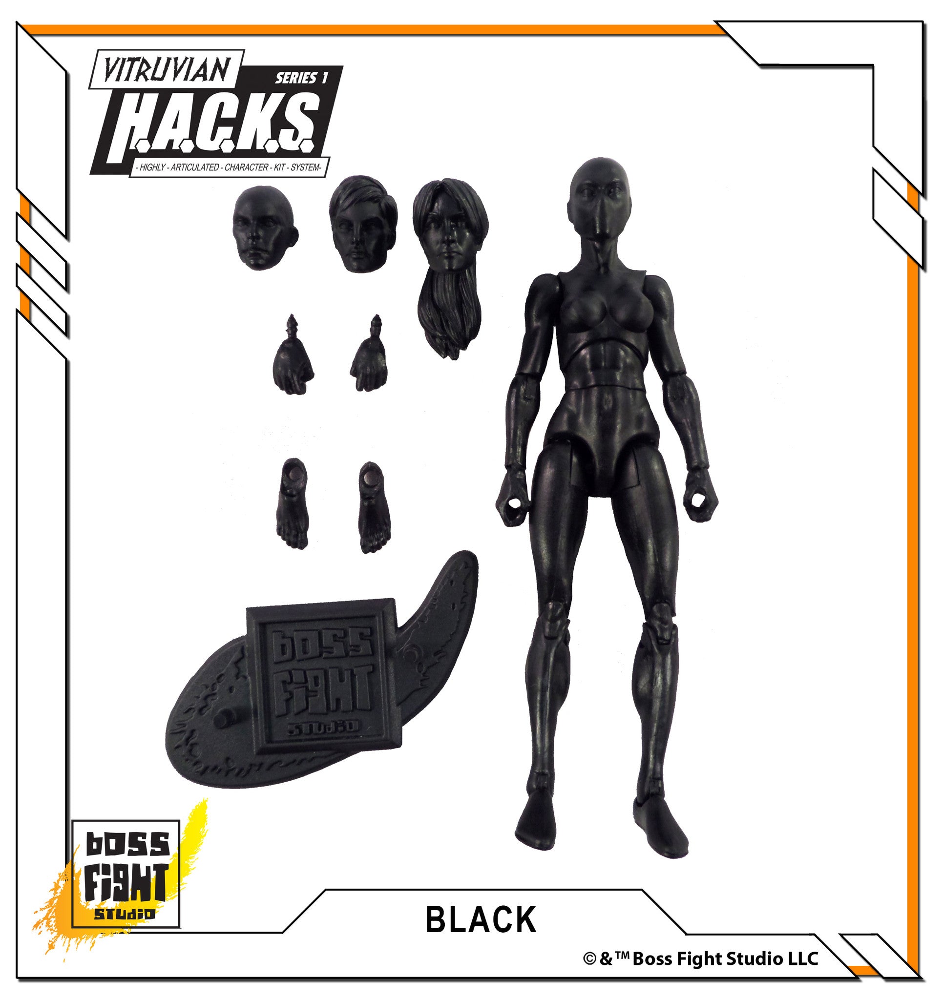 Vitruvian H.A.C.K.S. Action Figure Blank - Female Body