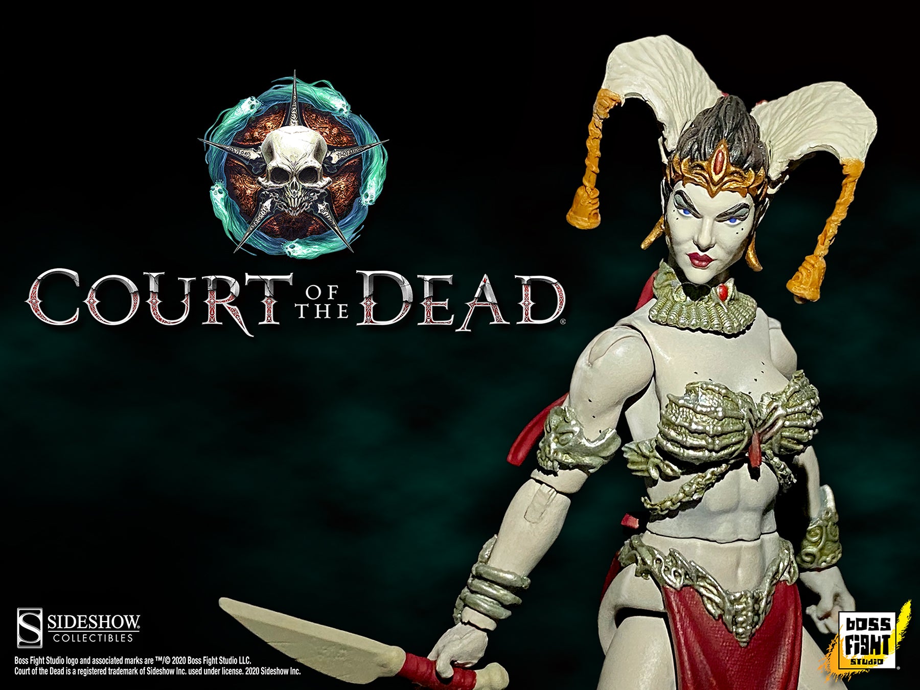 Court of the Dead Action Figure: Gethsemoni - Queen of the Dead