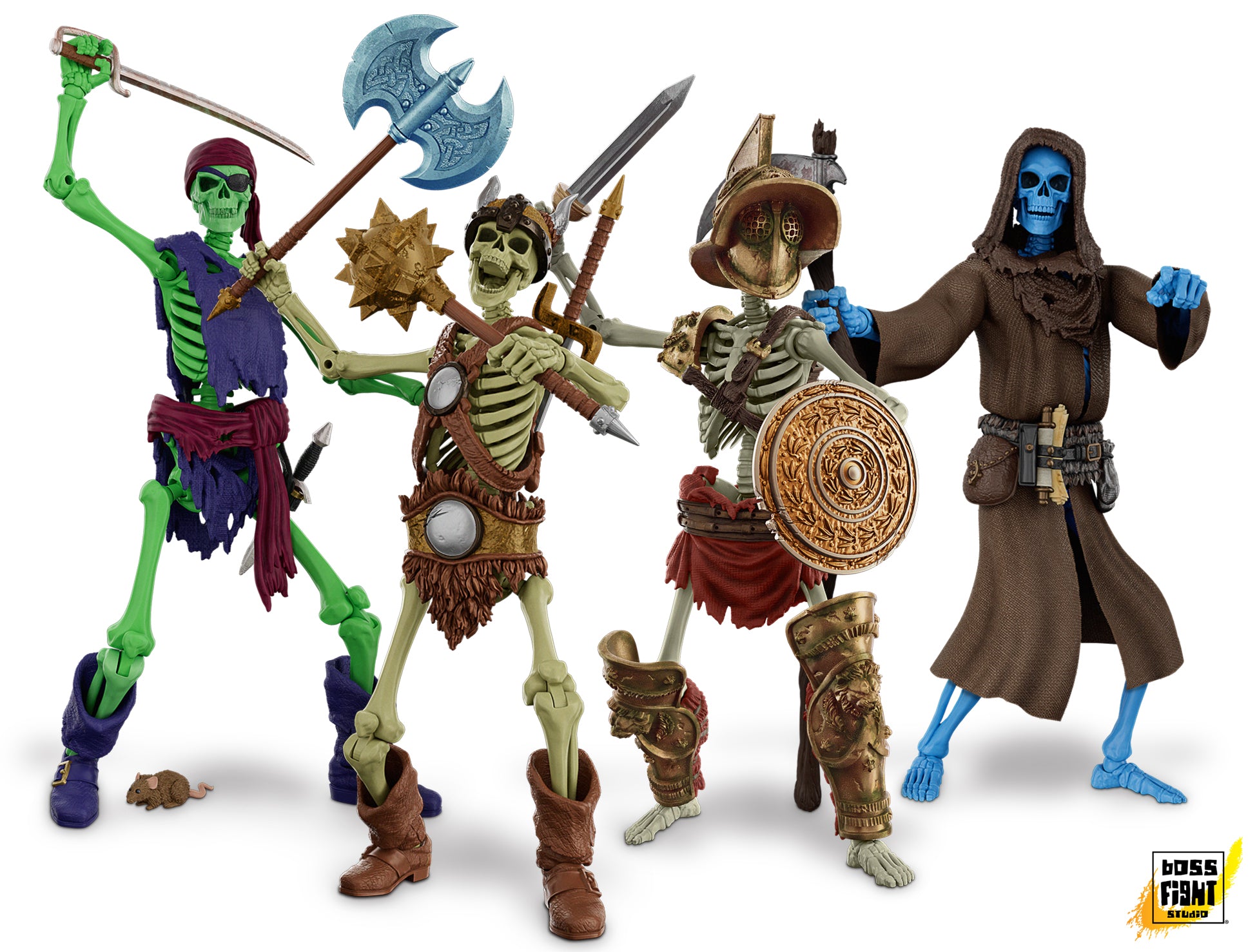 EPIC H.A.C.K.S. Action Figure: Barbarian Skeleton