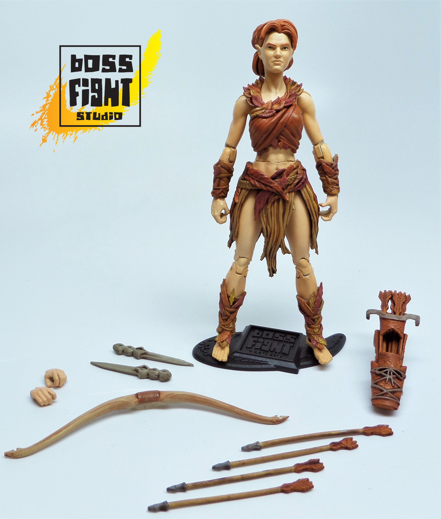 Vitruvian H.A.C.K.S. Action Figure: Aiyana - Autumn Branch Elven Archer