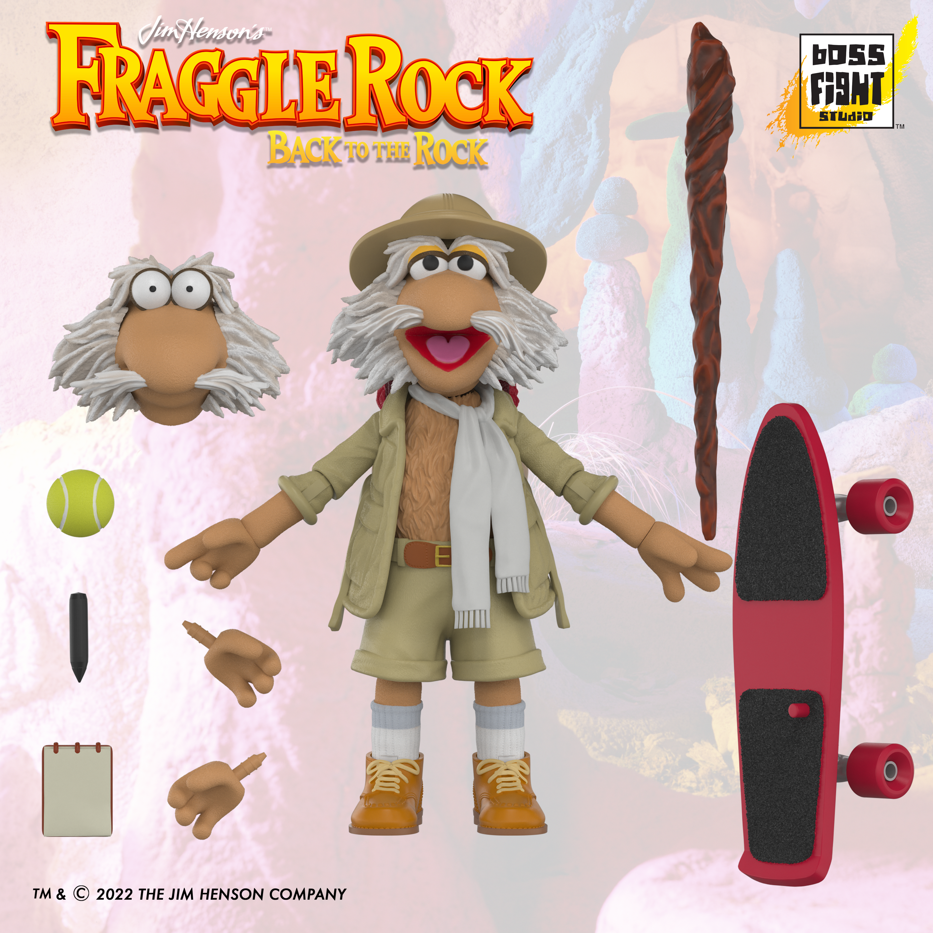 Fraggle Rock Action Figure: Uncle Traveling Matt