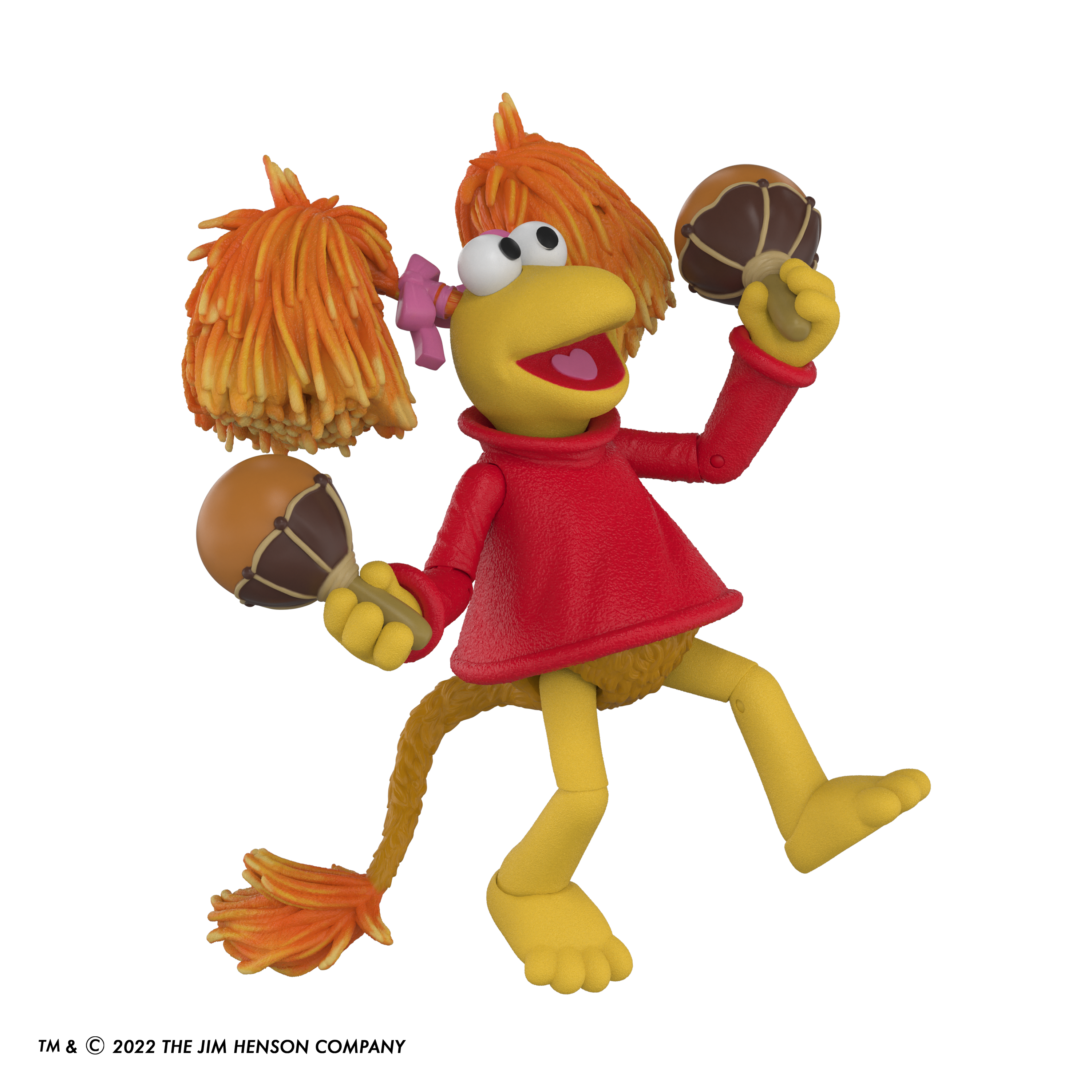 Fraggle Rock Deluxe Action Figure: Red