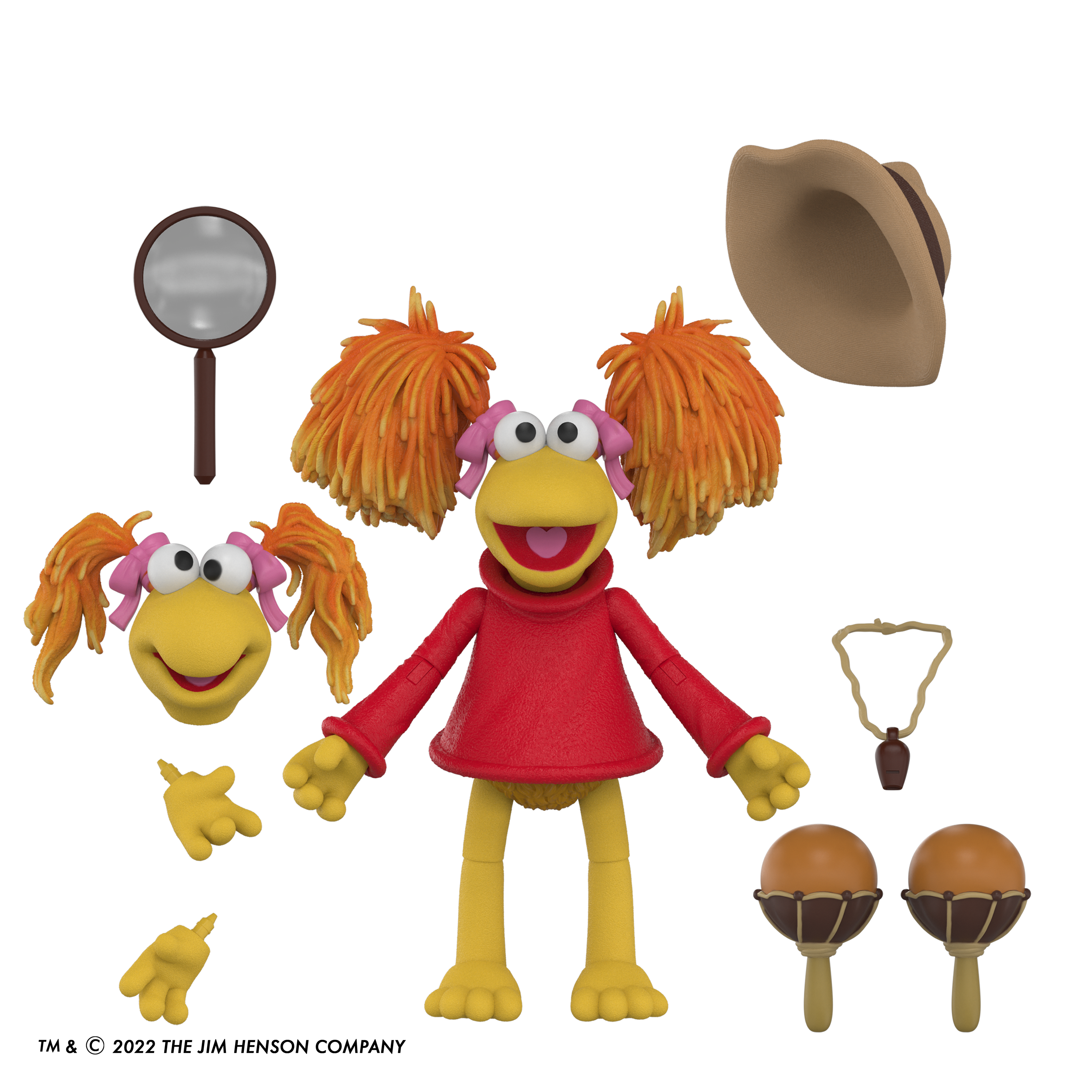 Fraggle Rock Deluxe Action Figure: Red
