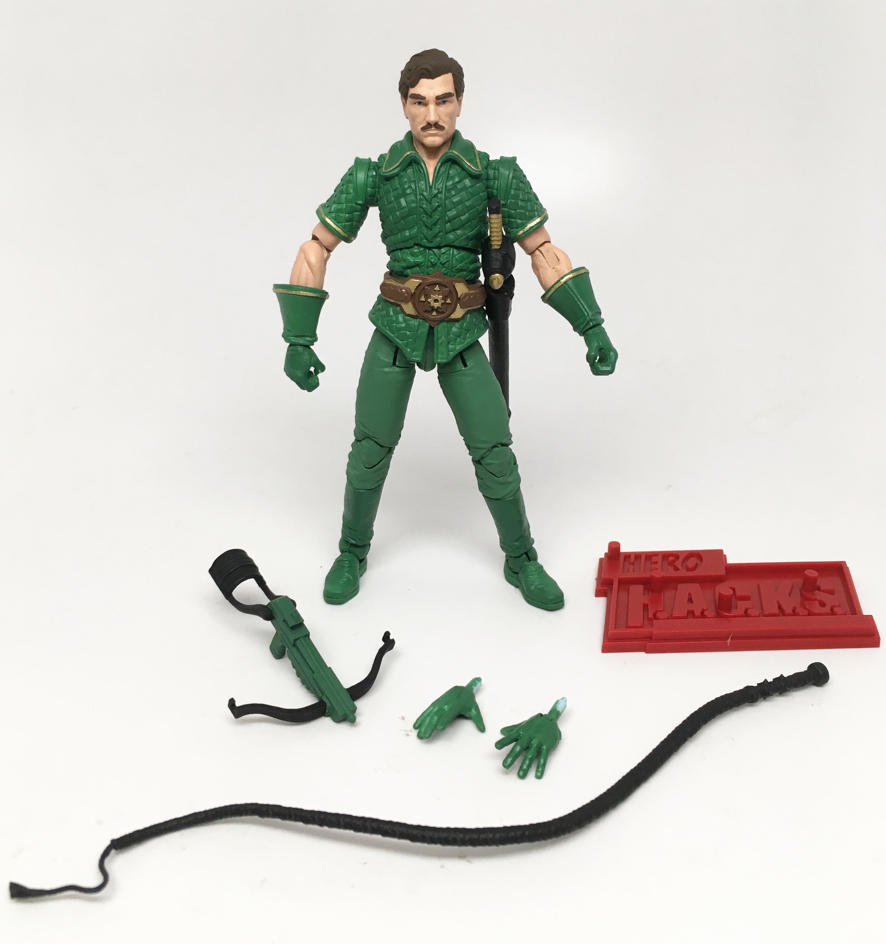 Hero H.A.C.K.S. FLASH GORDON Action Figure: Movie Prince Barin - Wv2