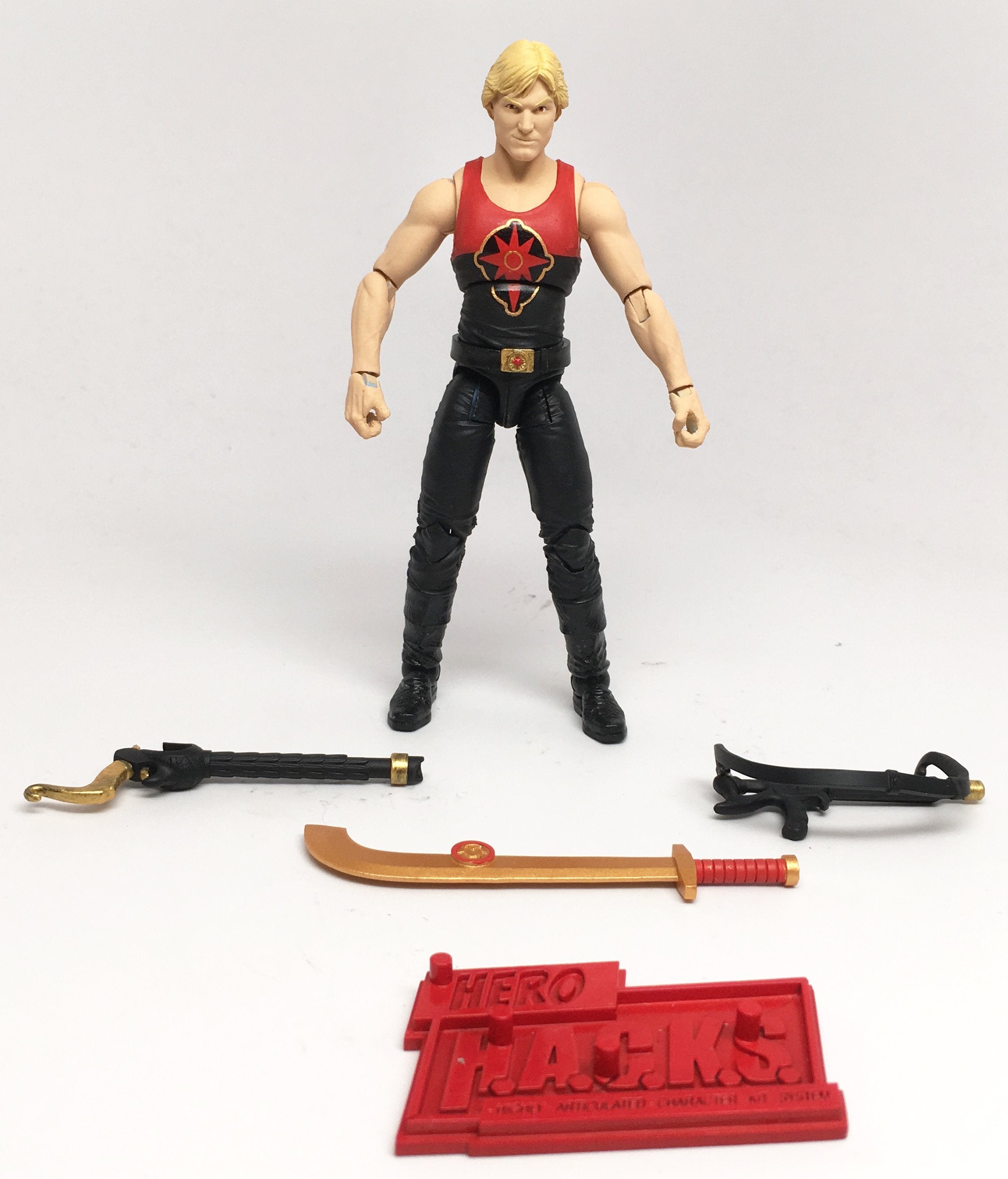 Hero H.A.C.K.S. FLASH GORDON Action Figure:Movie Tank Top Flash - Wv2