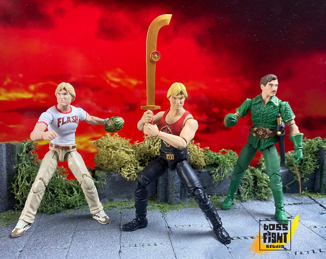 Hero H.A.C.K.S. FLASH GORDON Action Figure: Movie Prince Barin - Wv2