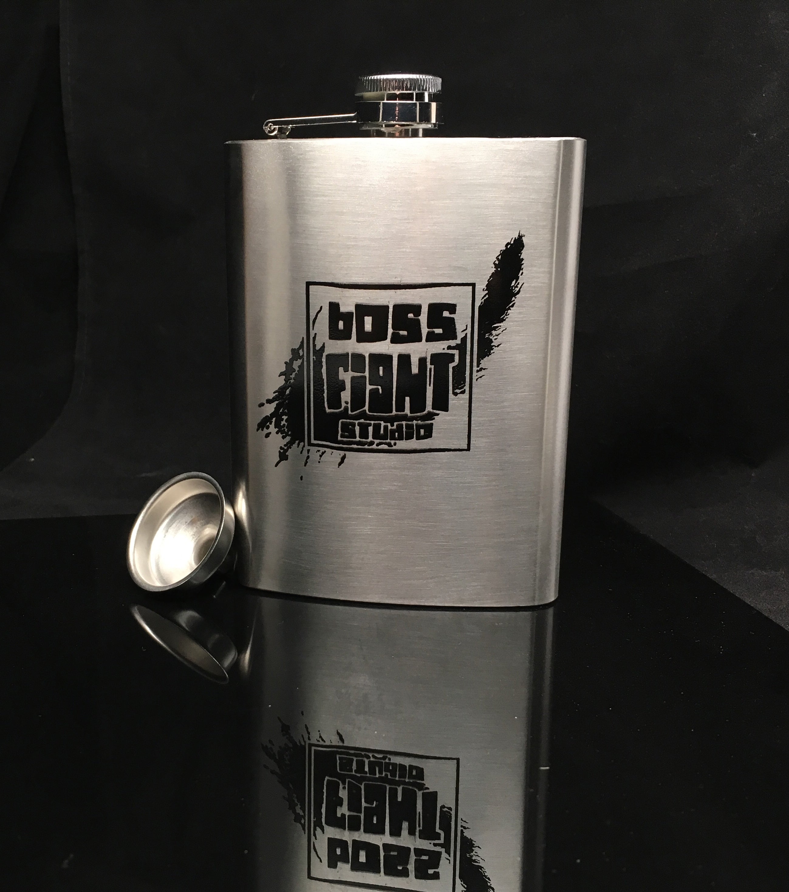 Hip Flask - Boss Fight Studio Logo