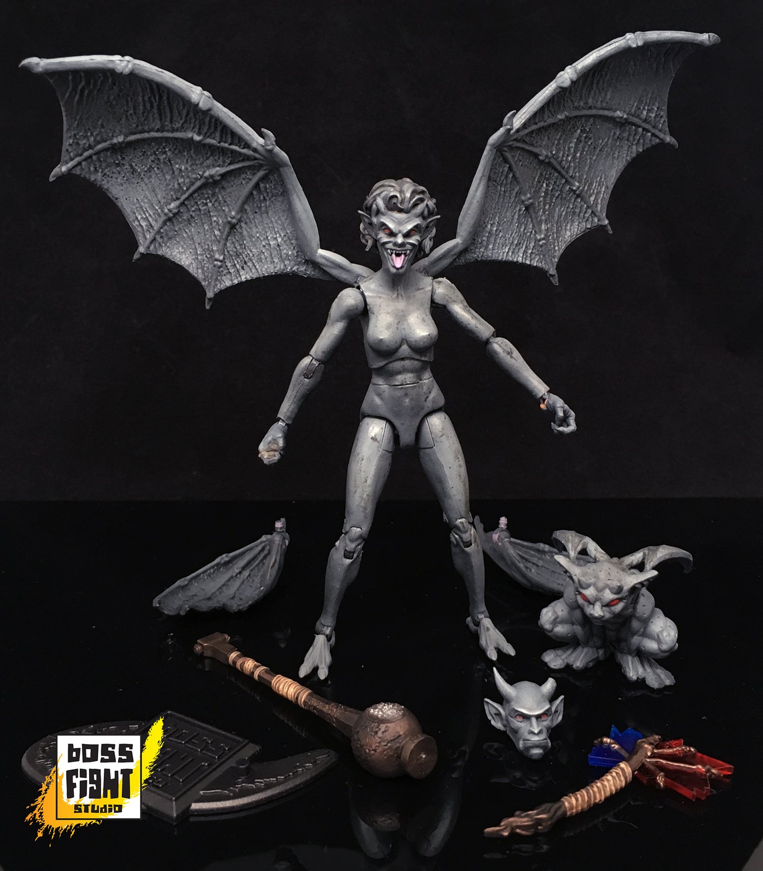 Vitruvian H.A.C.K.S. Action Figure: Gargoyle - Castle Faerie
