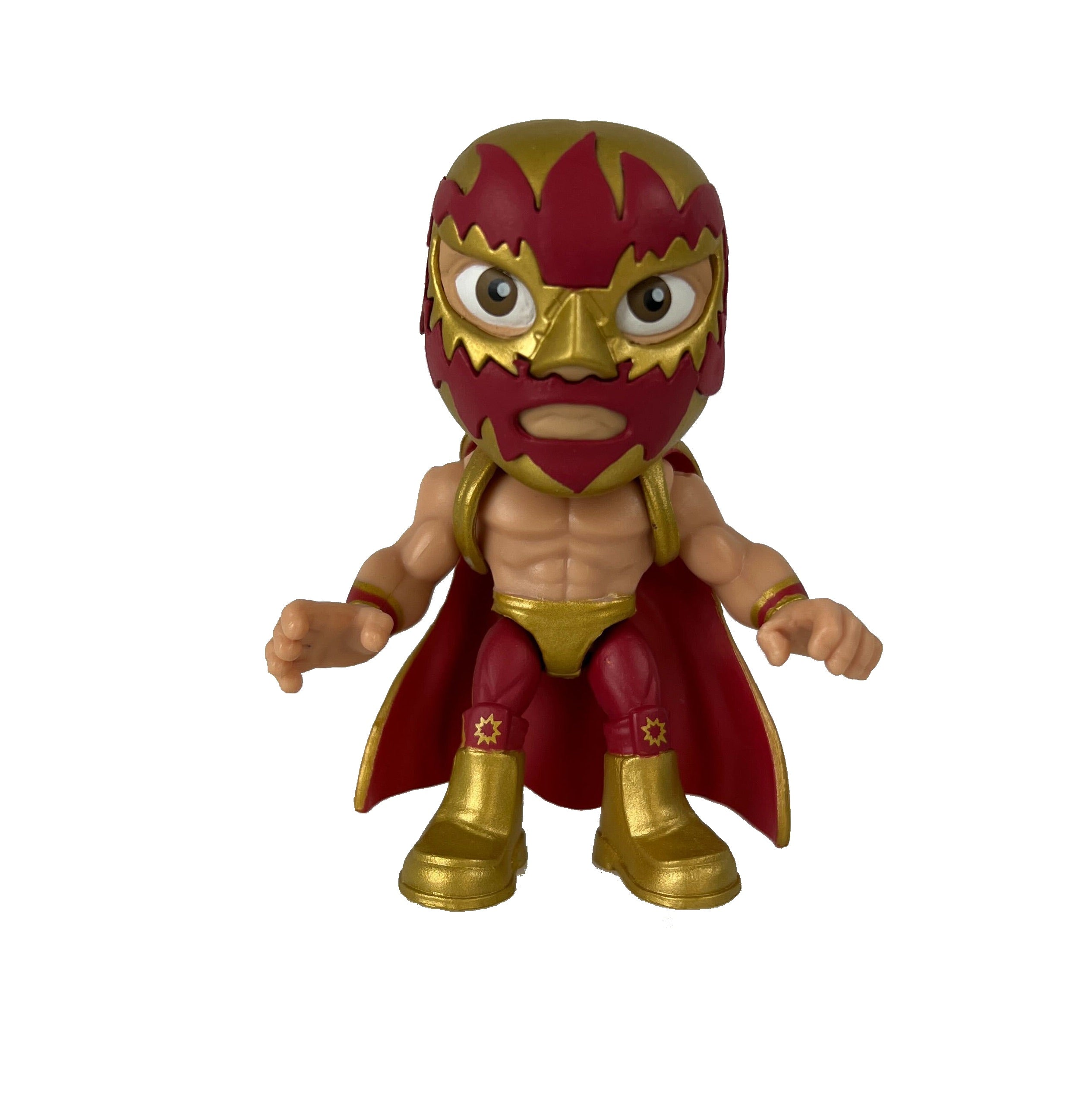 Legends of Lucha Libre - Luchacitos Mini Action Figures - Solar, Gold Costume